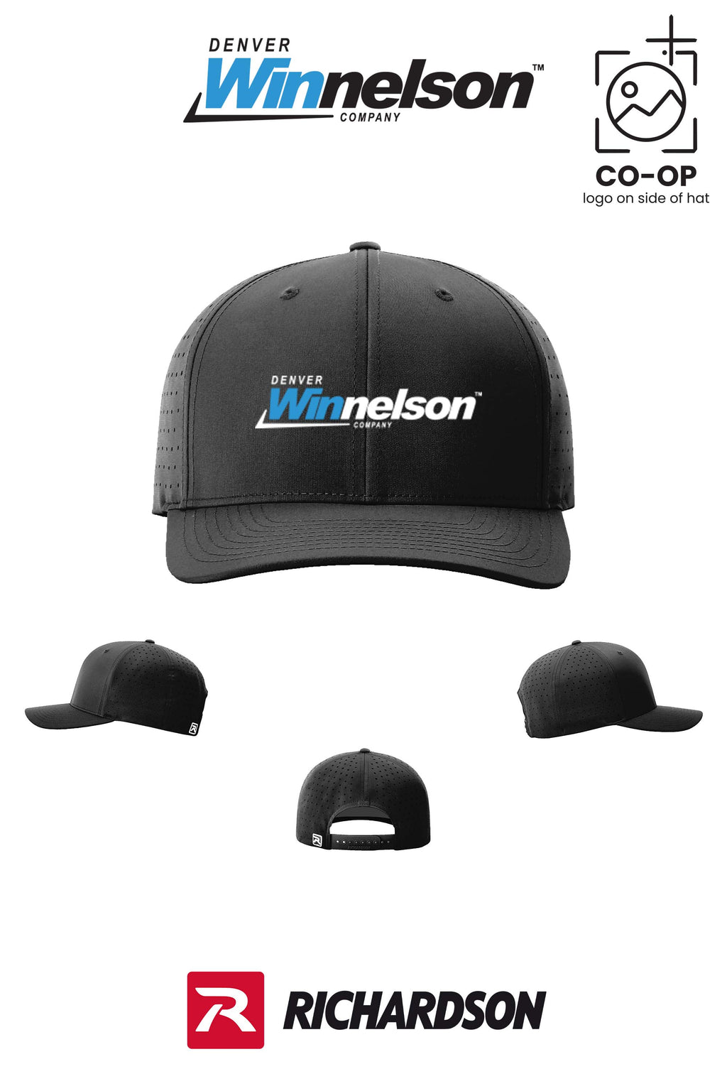 Richardson 632 Laser Perf R-Flex Snapback - Denver Winnelson