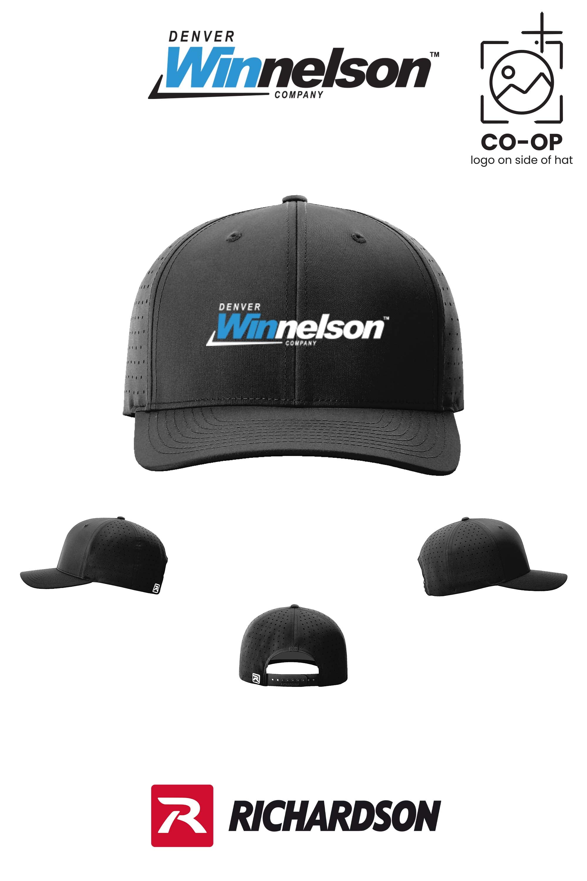 Richardson 632 Laser Perf R-Flex Snapback - Denver Winnelson