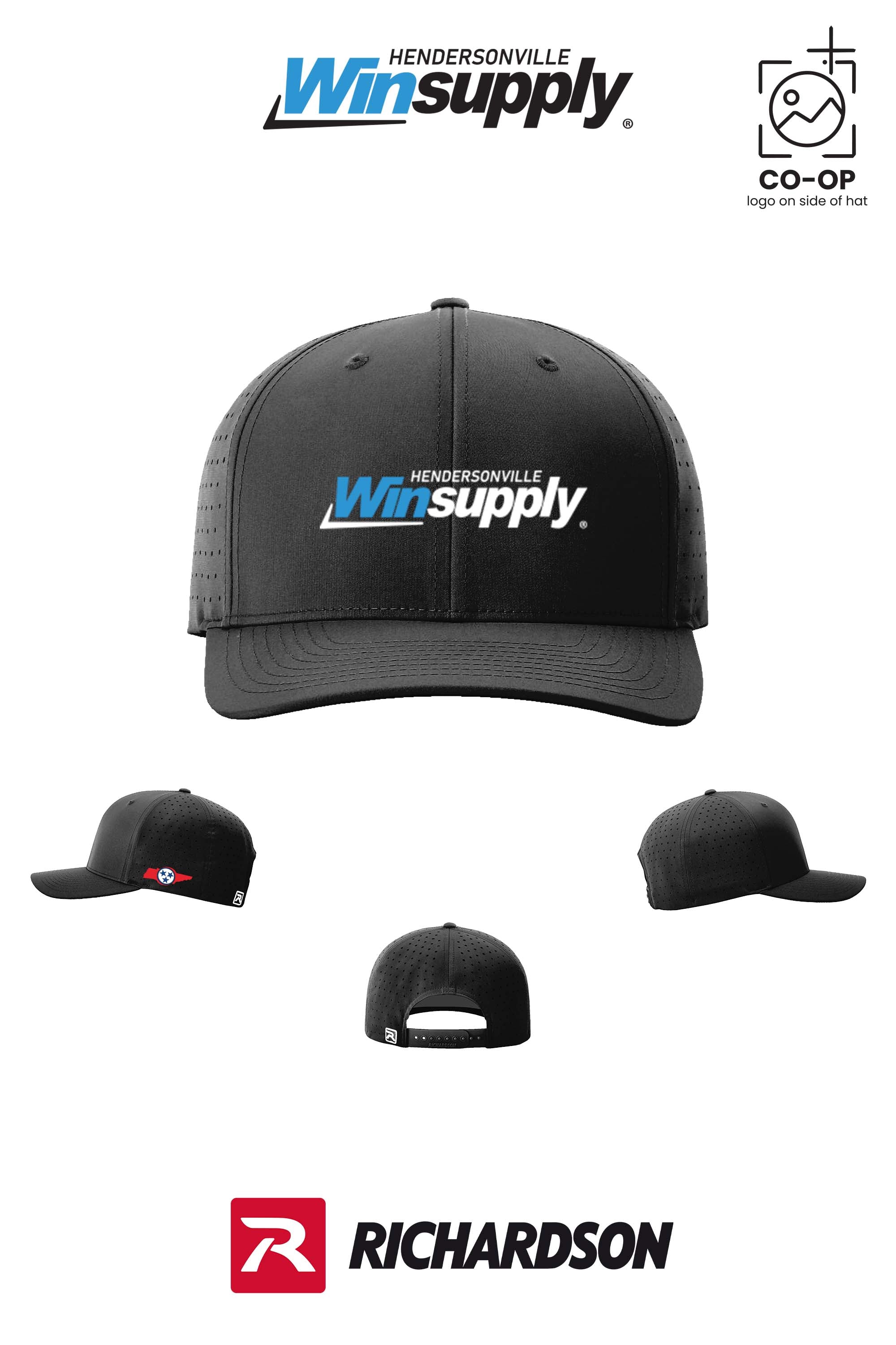 Richardson 632 Laser Perf R-Flex Snapback - Winsupply of Hendersonville