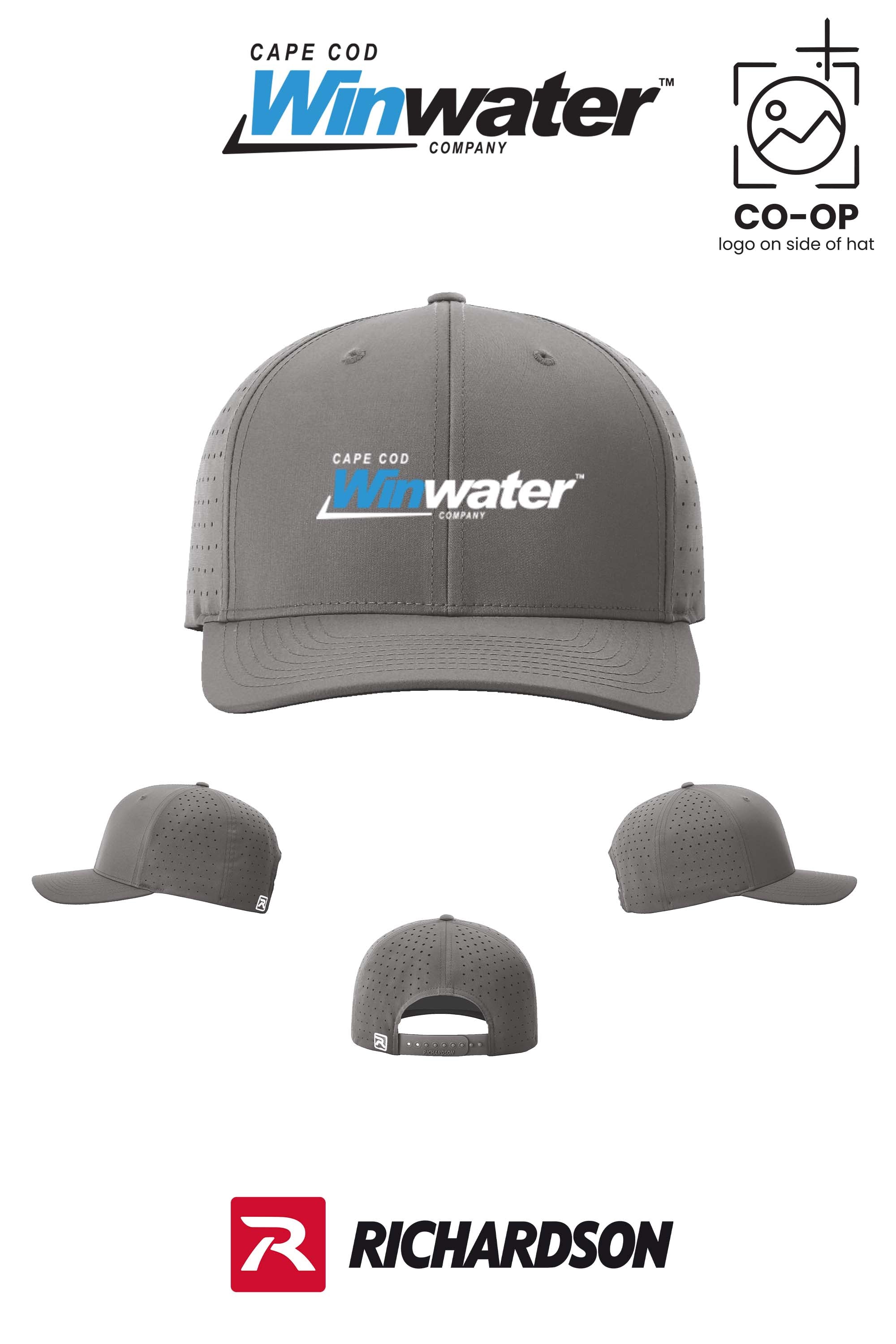 Richardson 632 Laser Perf R-Flex Snapback - Winwater Cape Cod