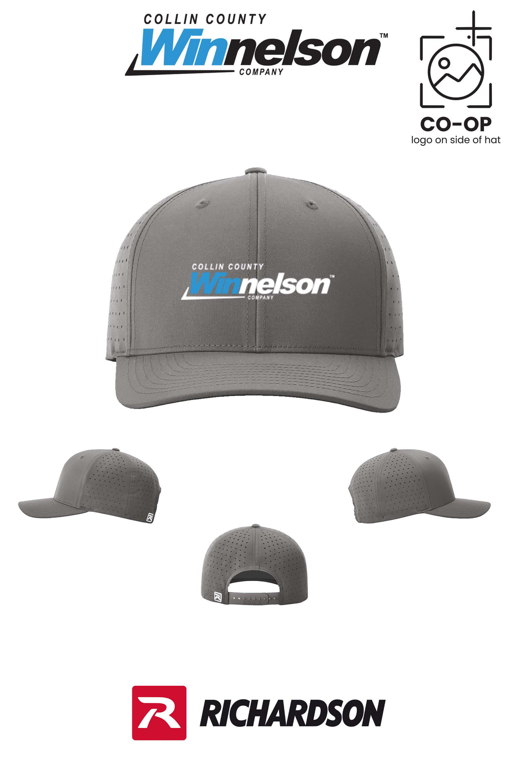 Richardson 632 Laser Perf R-Flex Snapback - Collin County Winnelson