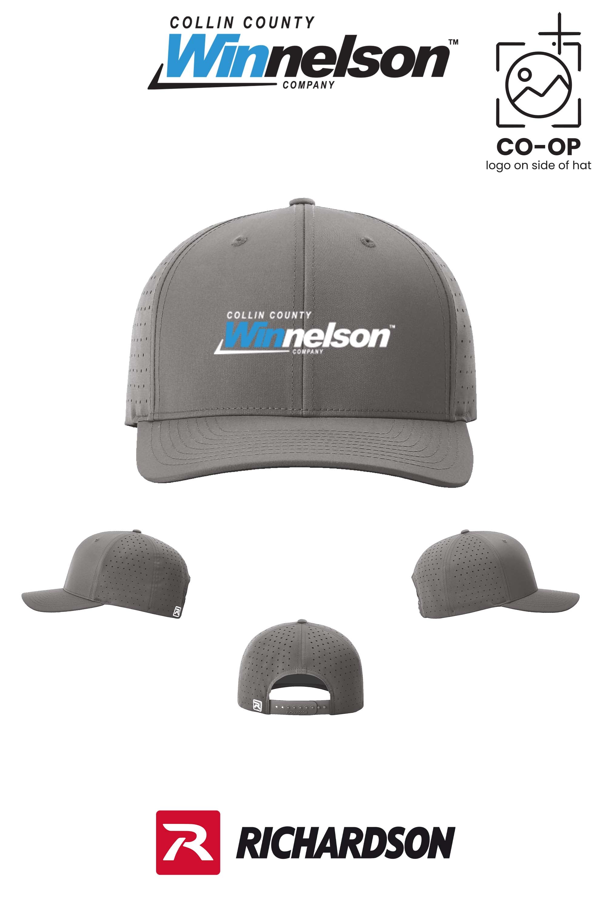 Richardson 632 Laser Perf R-Flex Snapback - Collin County Winnelson