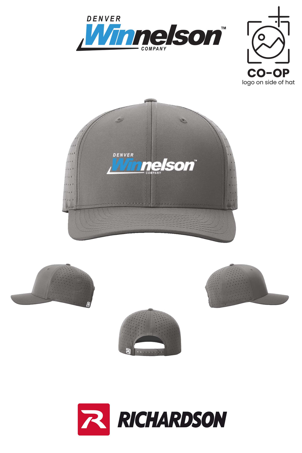 Richardson 632 Laser Perf R-Flex Snapback - Denver Winnelson