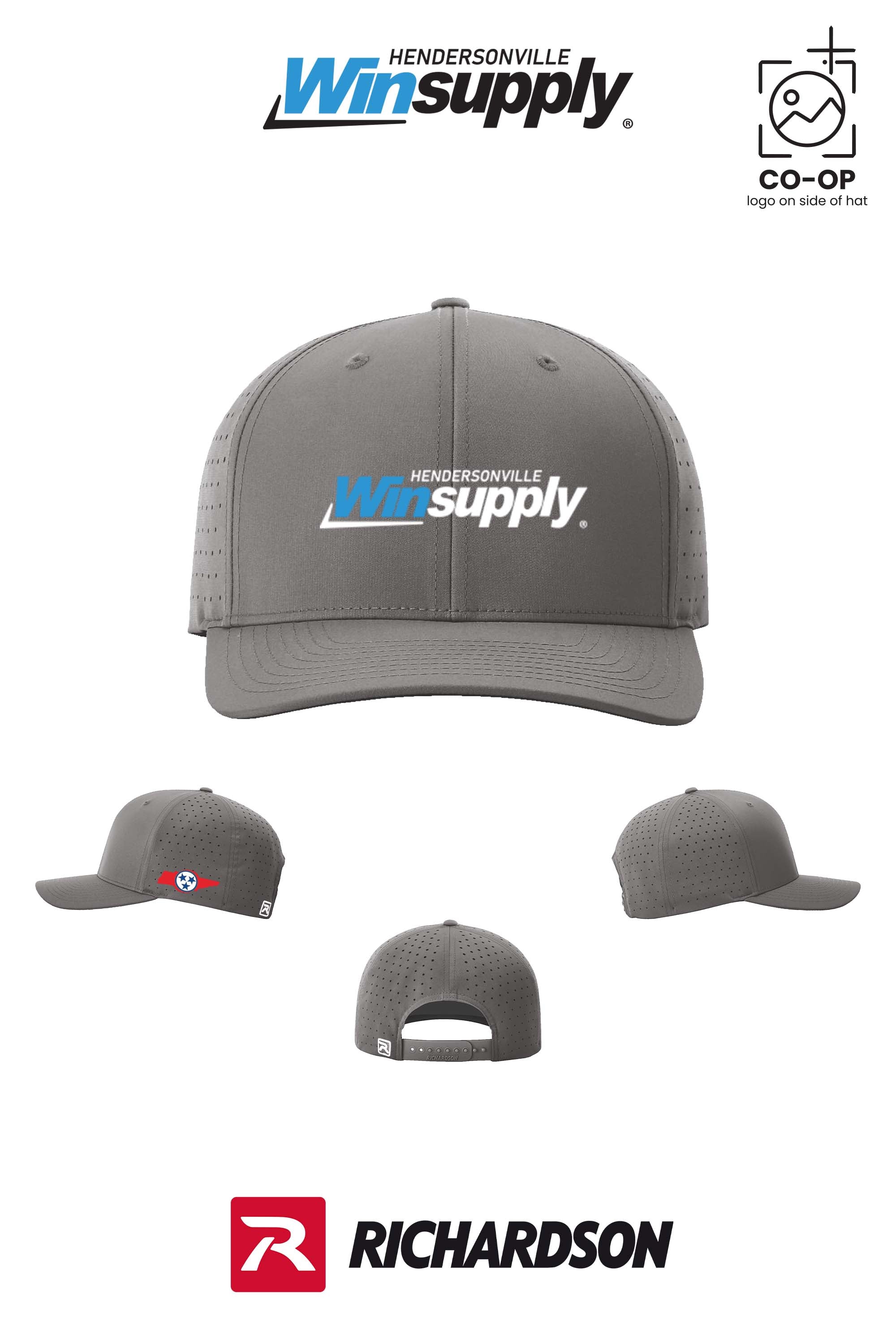 Richardson 632 Laser Perf R-Flex Snapback - Winsupply of Hendersonville