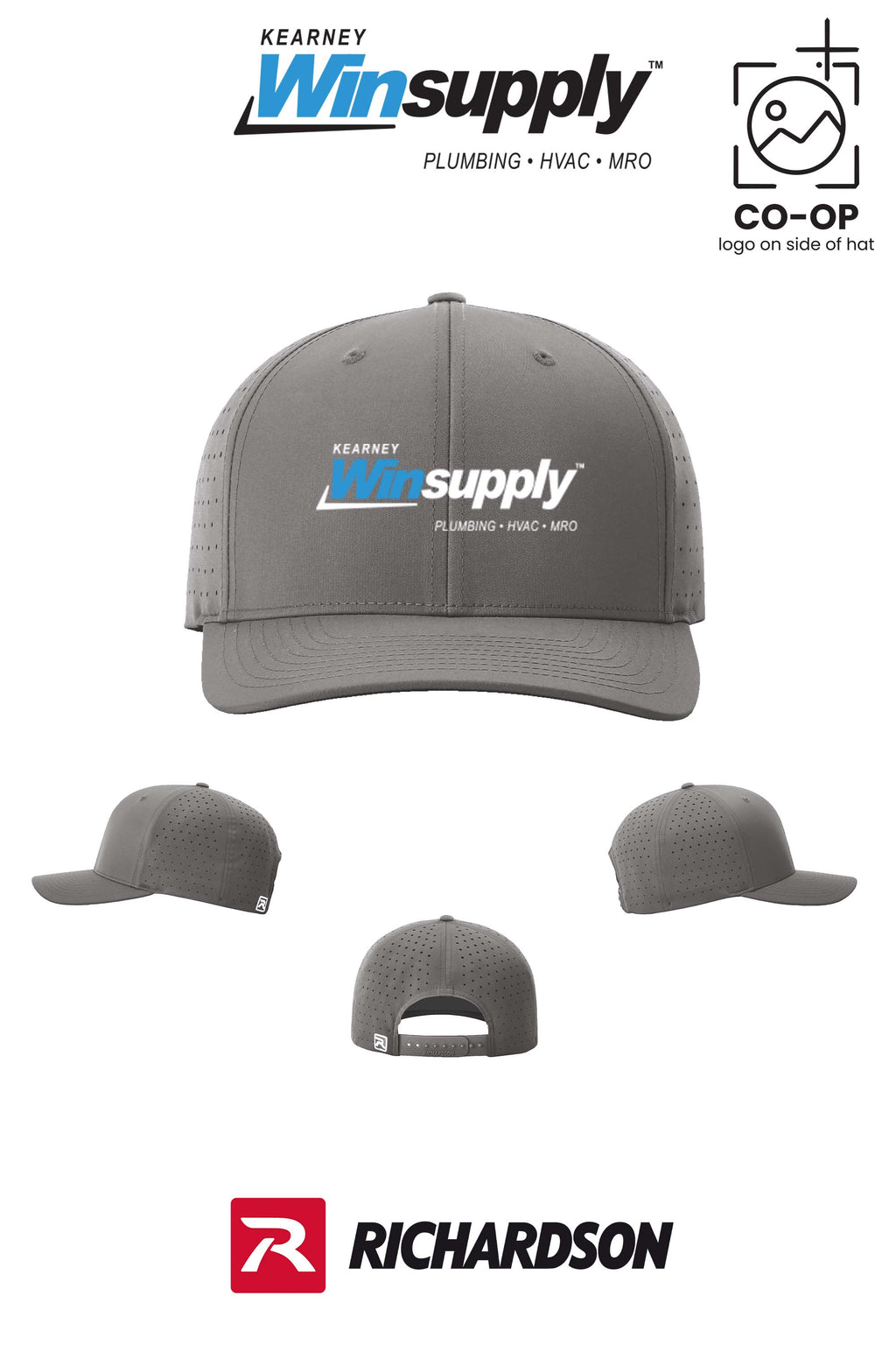 Richardson 632 Laser Perf R-Flex Snapback - Kearney Winsupply