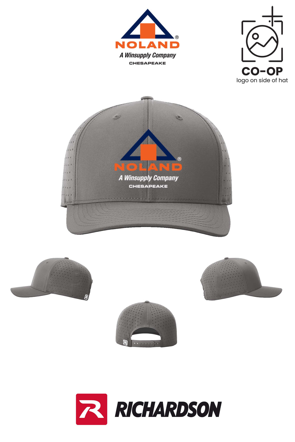 Richardson 632 Laser Perf R-Flex Snapback - Noland Company Chesapeake