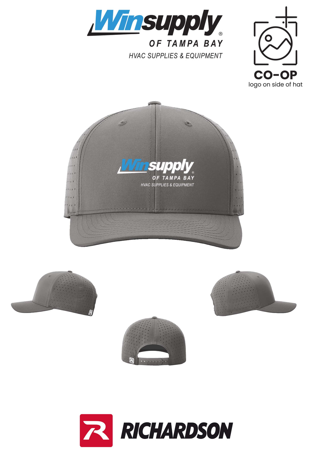 Richardson 632 Laser Perf R-Flex Snapback - Winsupply of Tampa Bay