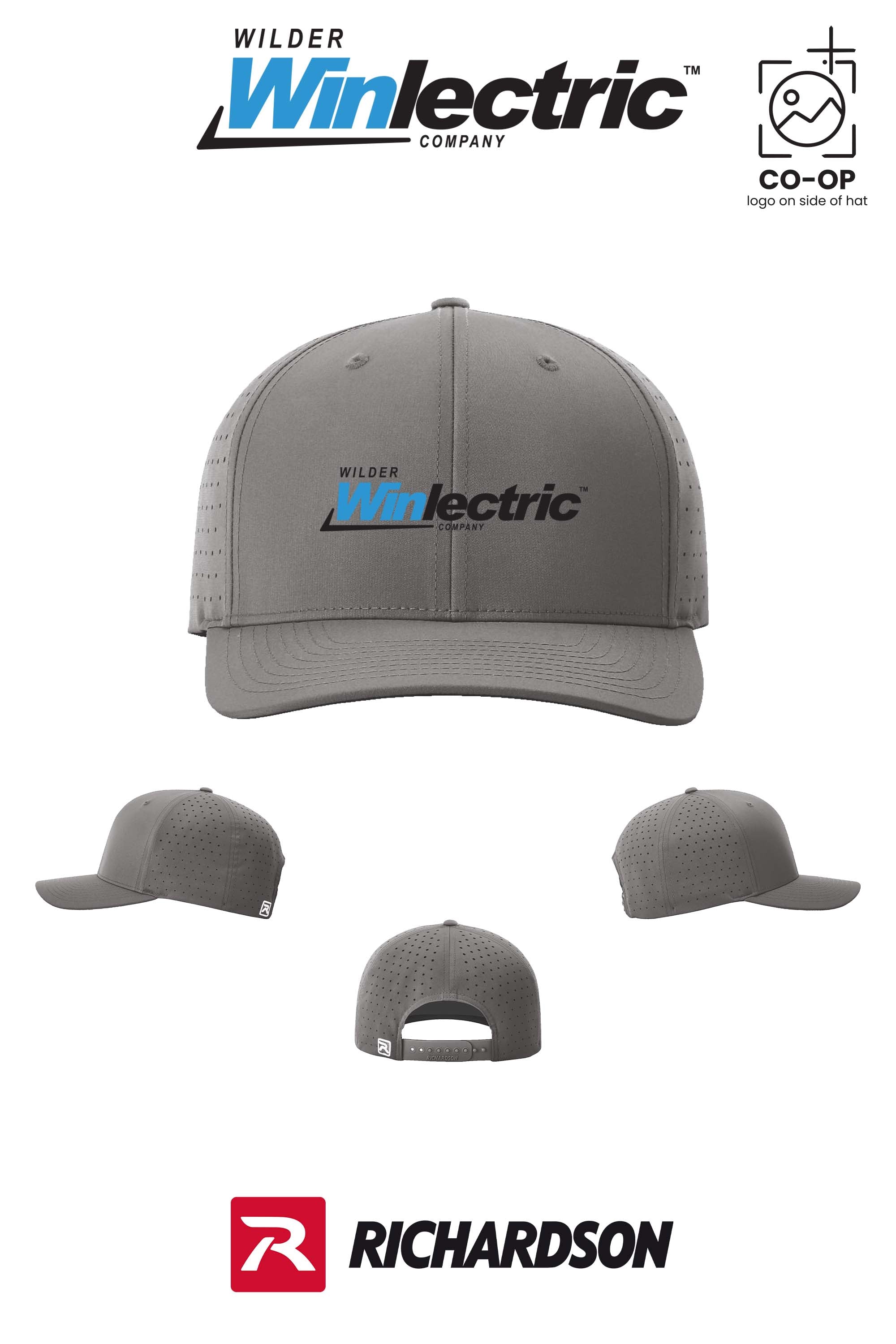Richardson 632 Laser Perf R-Flex Snapback - Wilder Winlectric
