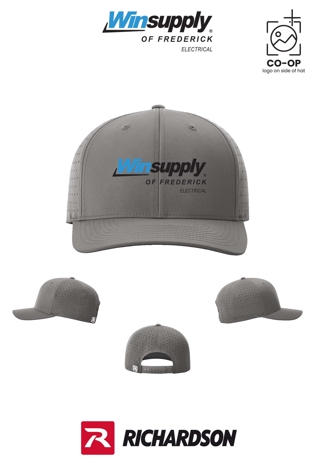 Richardson 632 Laser Perf R-Flex Snapback - Winsupply of Frederick