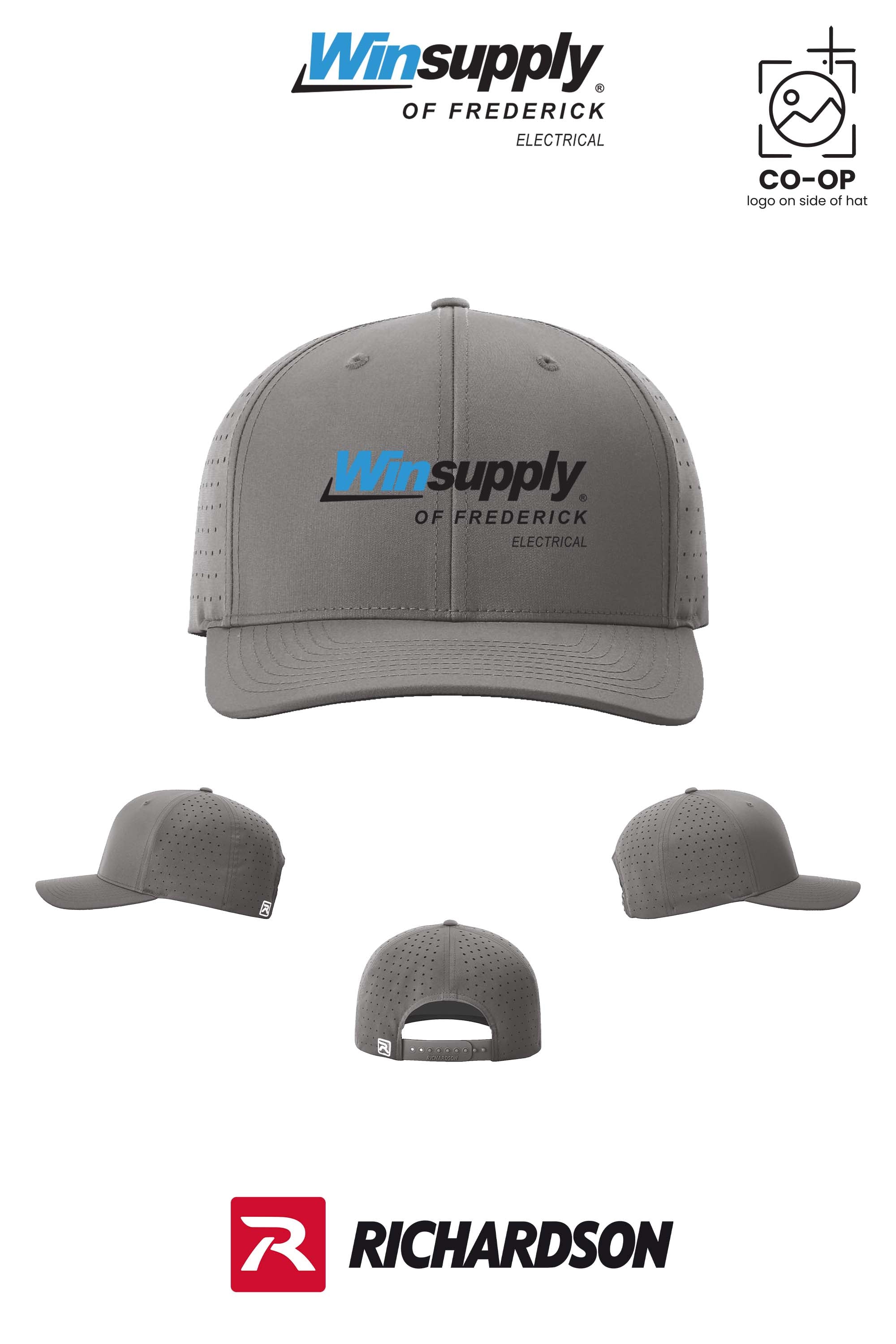 Richardson 632 Laser Perf R-Flex Snapback - Winsupply of Frederick