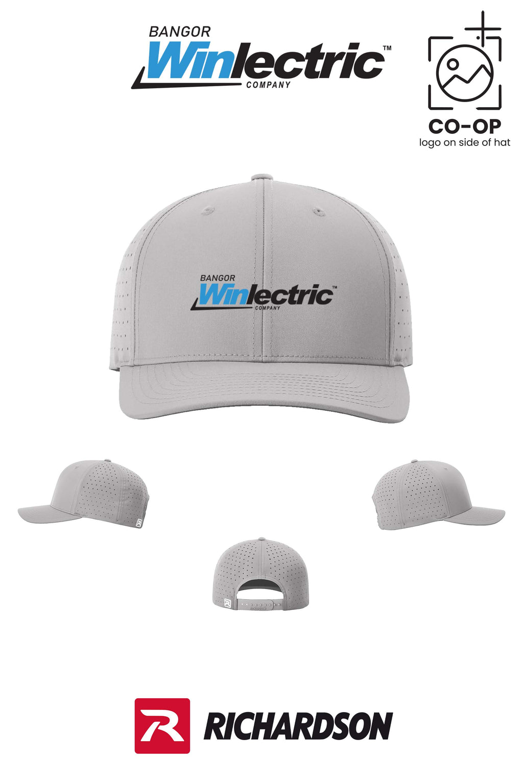 Richardson 632 Laser Perf R-Flex Snapback - Winlectric Bangor