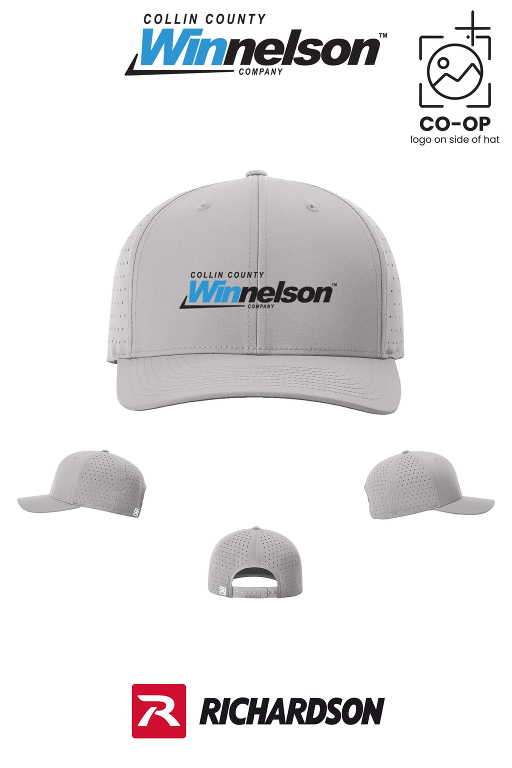 Richardson 632 Laser Perf R-Flex Snapback - Collin County Winnelson