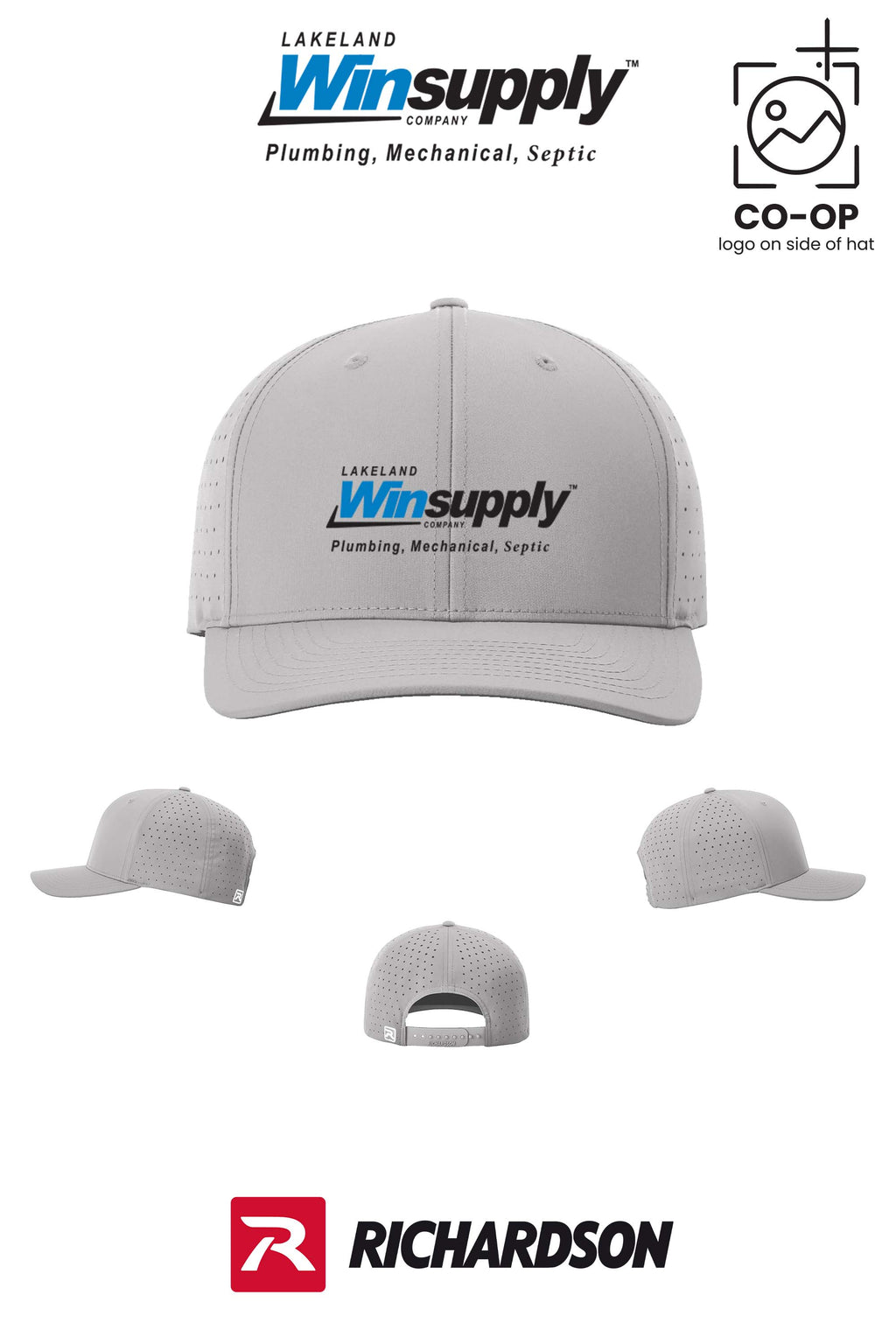 Richardson 632 Laser Perf R-Flex Snapback - Lakeland Winsupply
