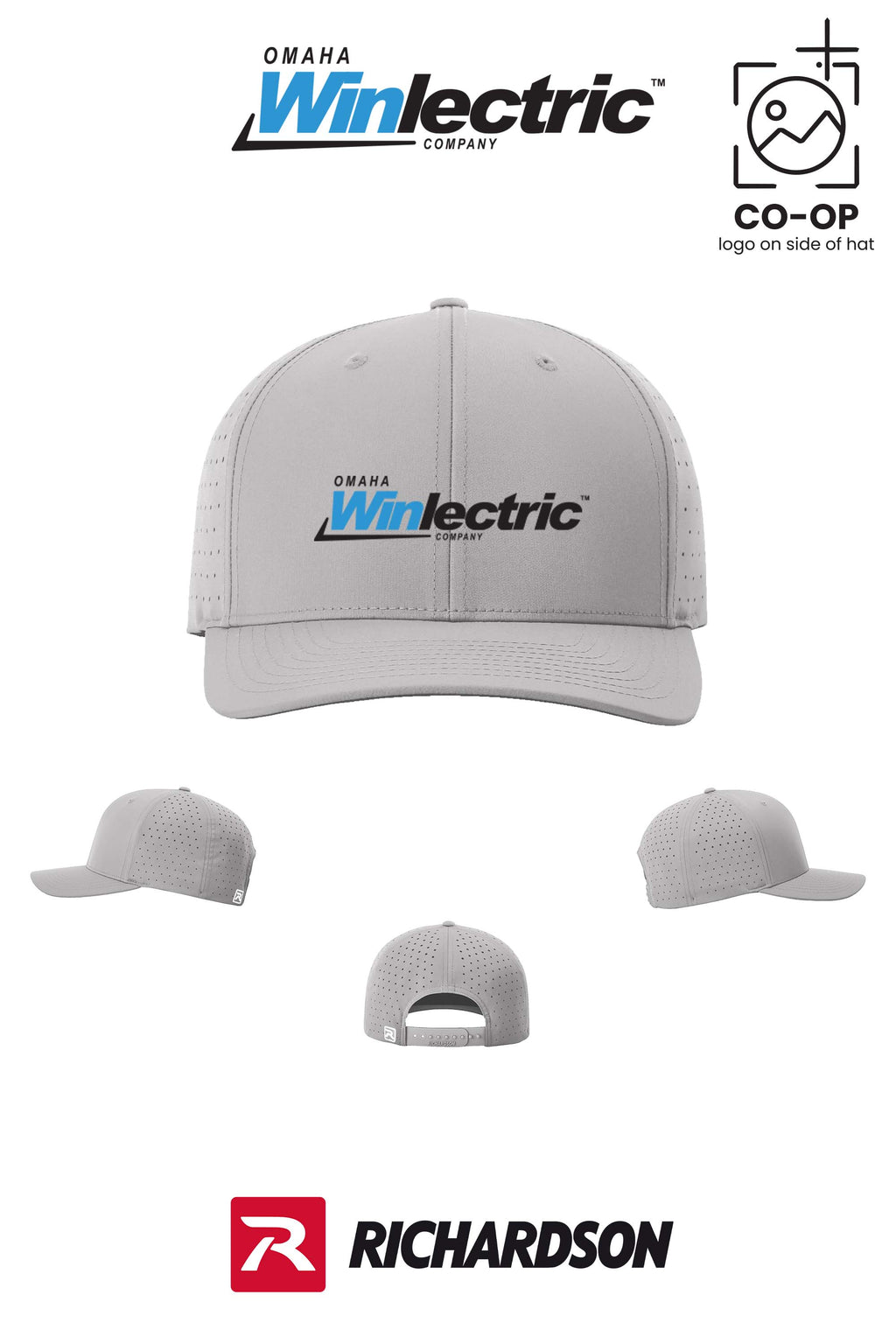 Richardson 632 Laser Perf R-Flex Snapback - Omaha Winlectric