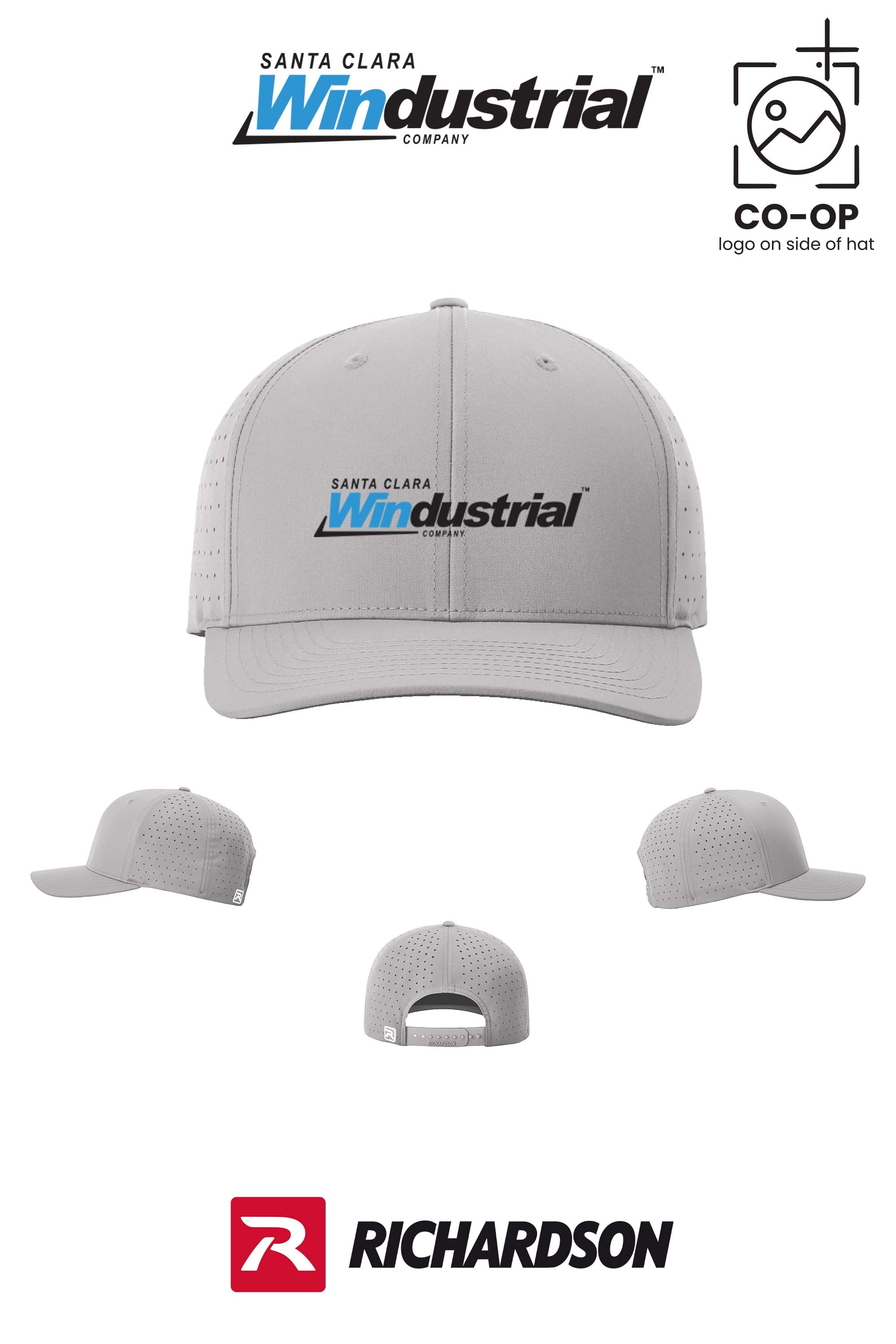 Richardson 632 Laser Perf R-Flex Snapback - Santa Clara Windustrial