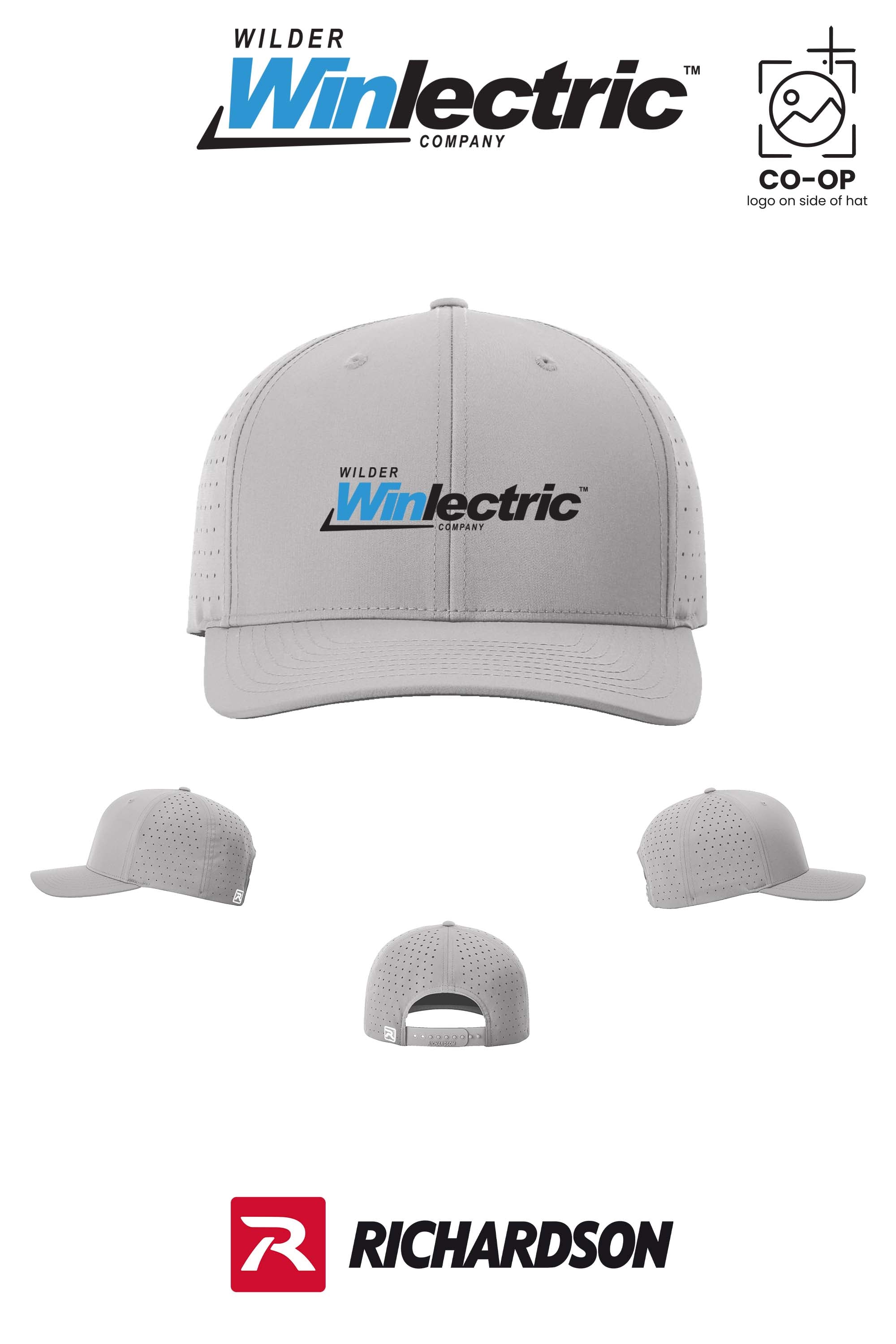 Richardson 632 Laser Perf R-Flex Snapback - Wilder Winlectric
