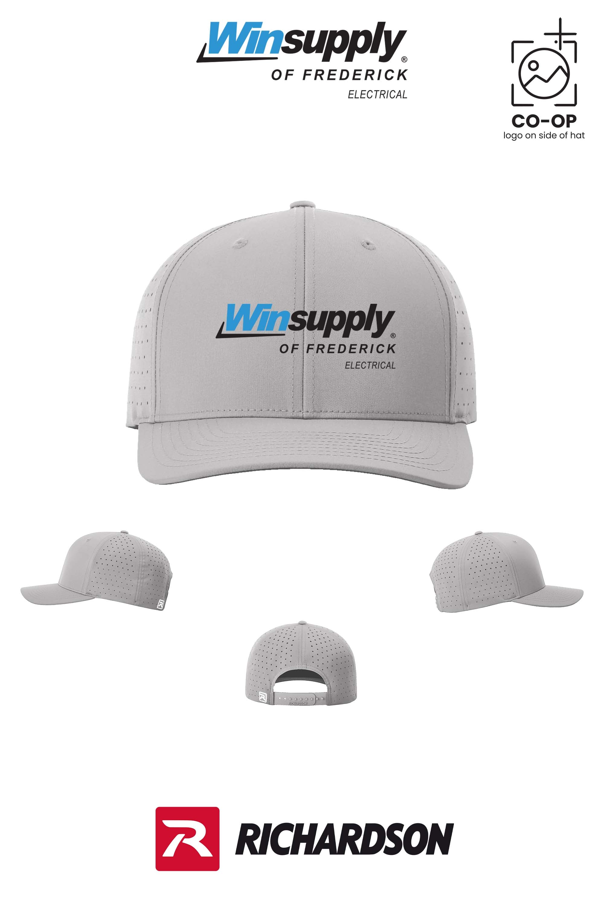 Richardson 632 Laser Perf R-Flex Snapback - Winsupply of Frederick