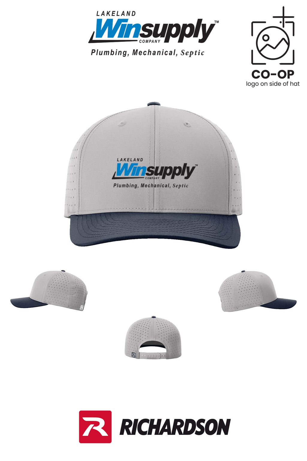 Richardson 632 Laser Perf R-Flex Snapback - Lakeland Winsupply