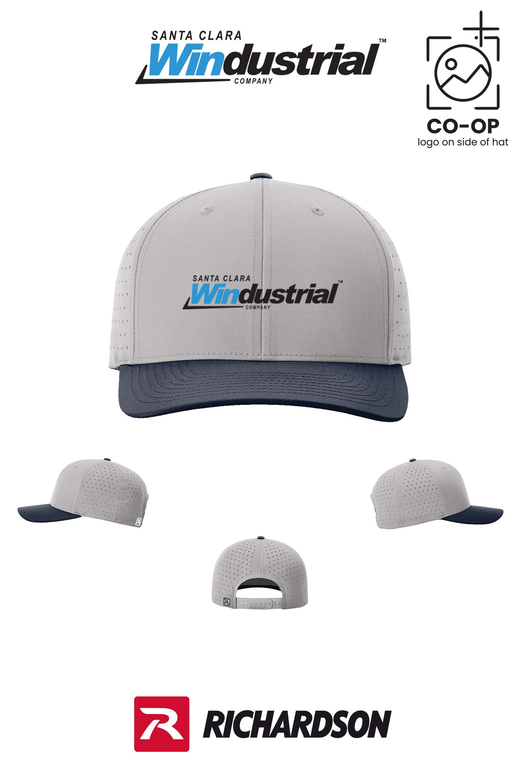 Richardson 632 Laser Perf R-Flex Snapback - Santa Clara Windustrial