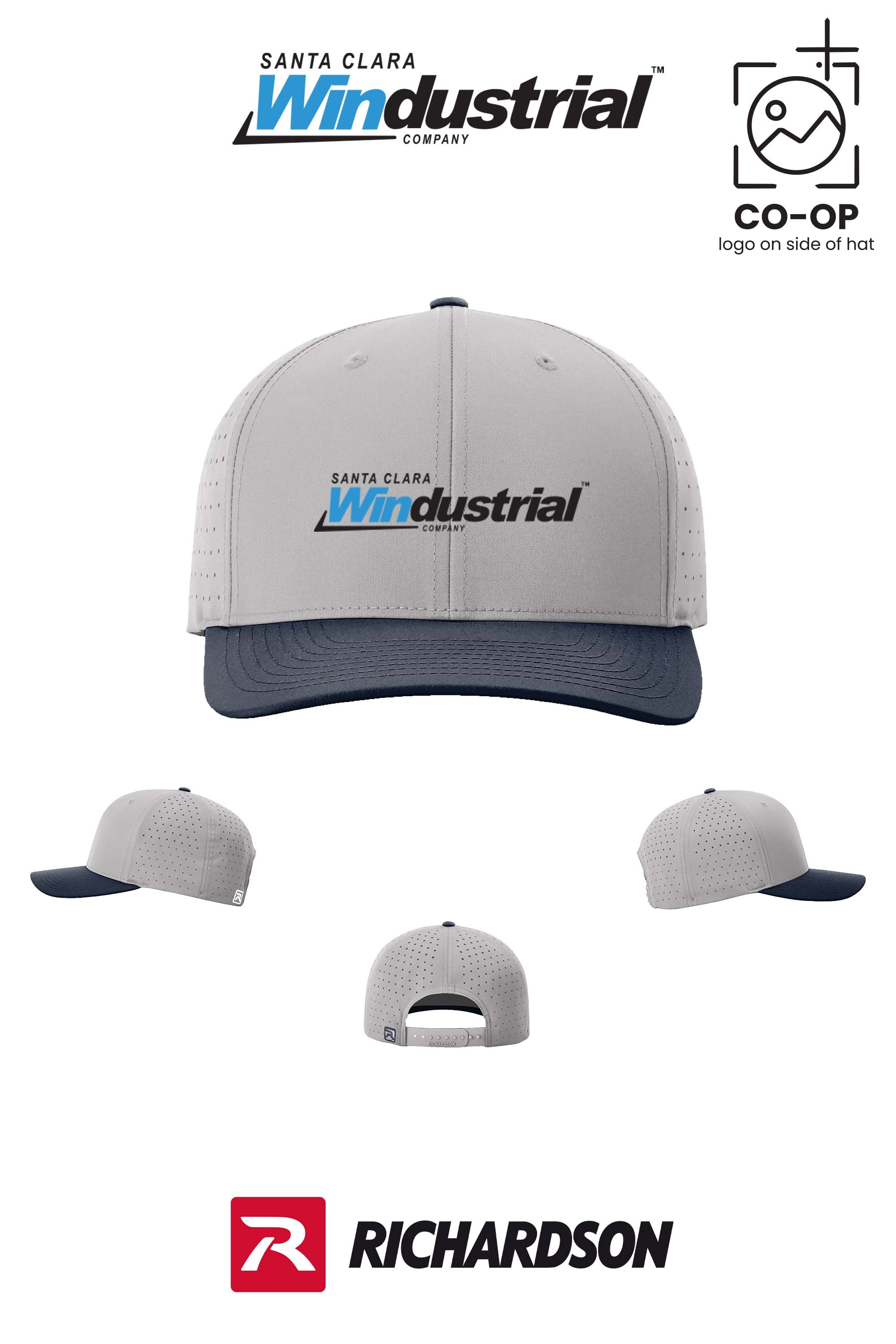 Richardson 632 Laser Perf R-Flex Snapback - Santa Clara Windustrial