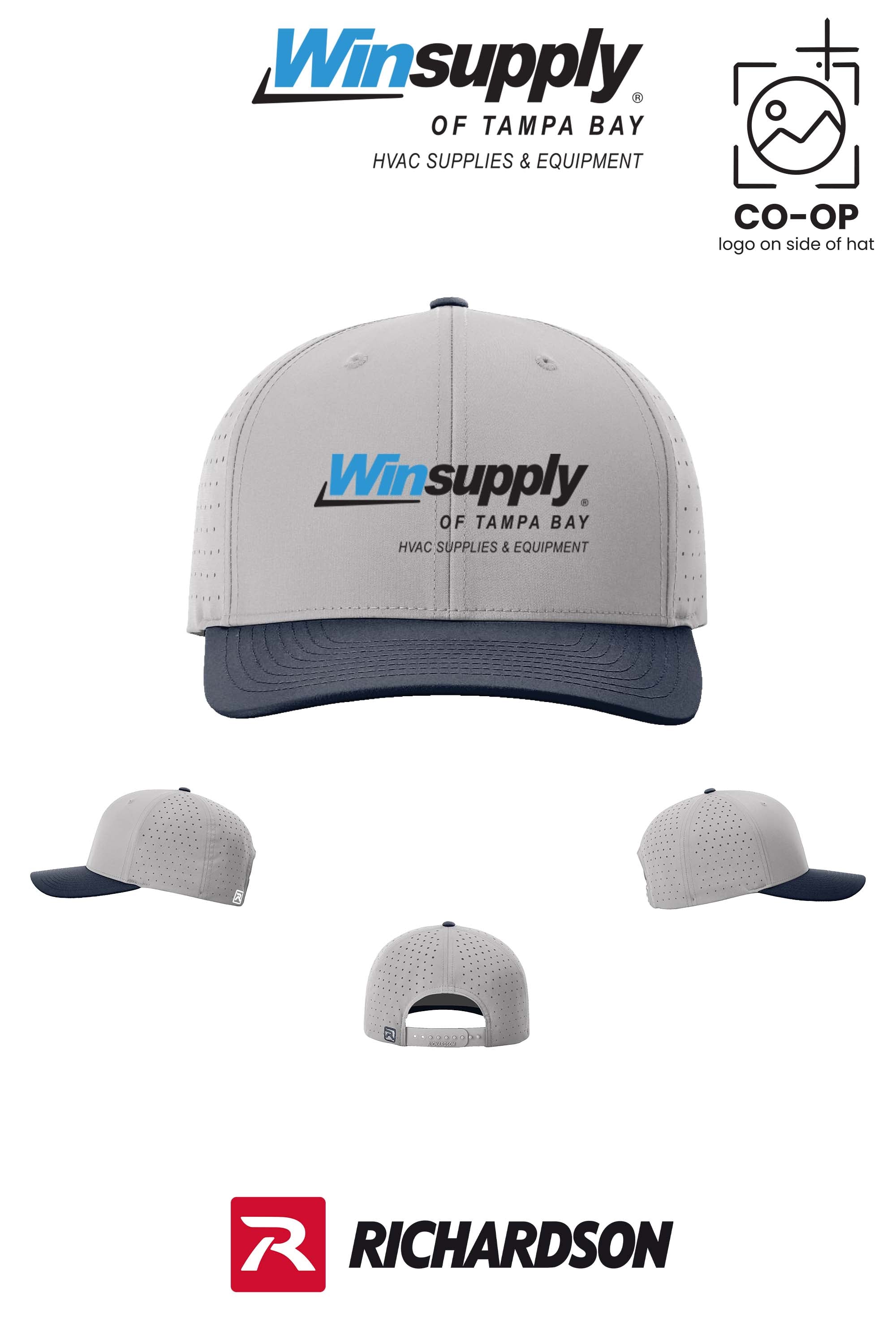 Richardson 632 Laser Perf R-Flex Snapback - Winsupply of Tampa Bay