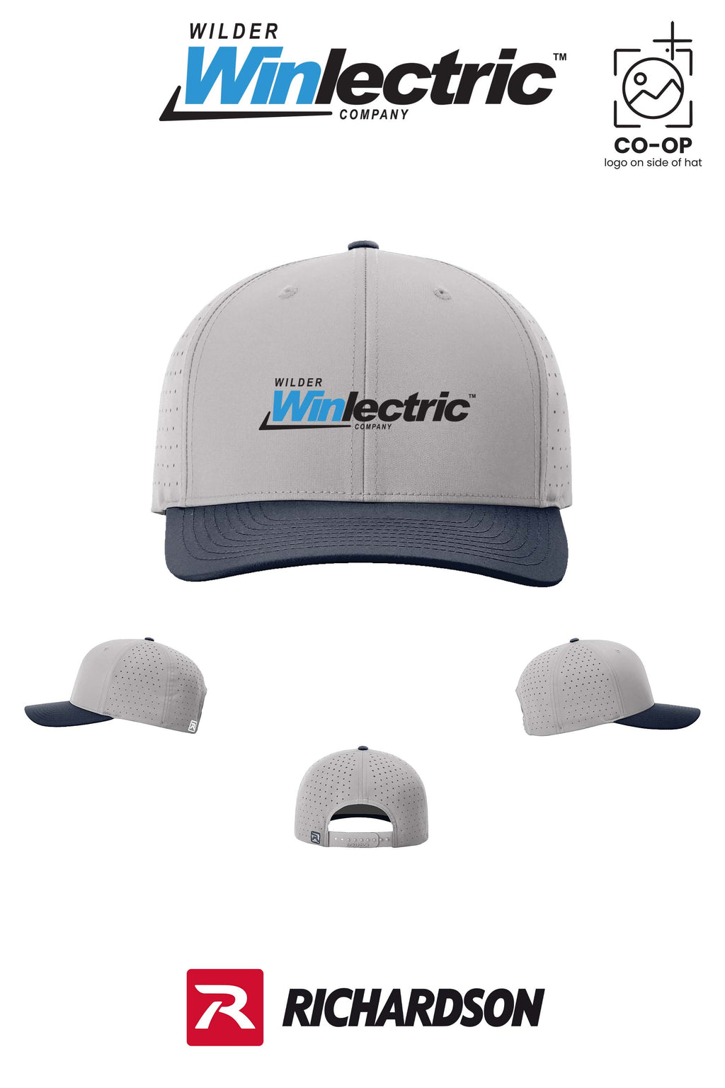 Richardson 632 Laser Perf R-Flex Snapback - Wilder Winlectric