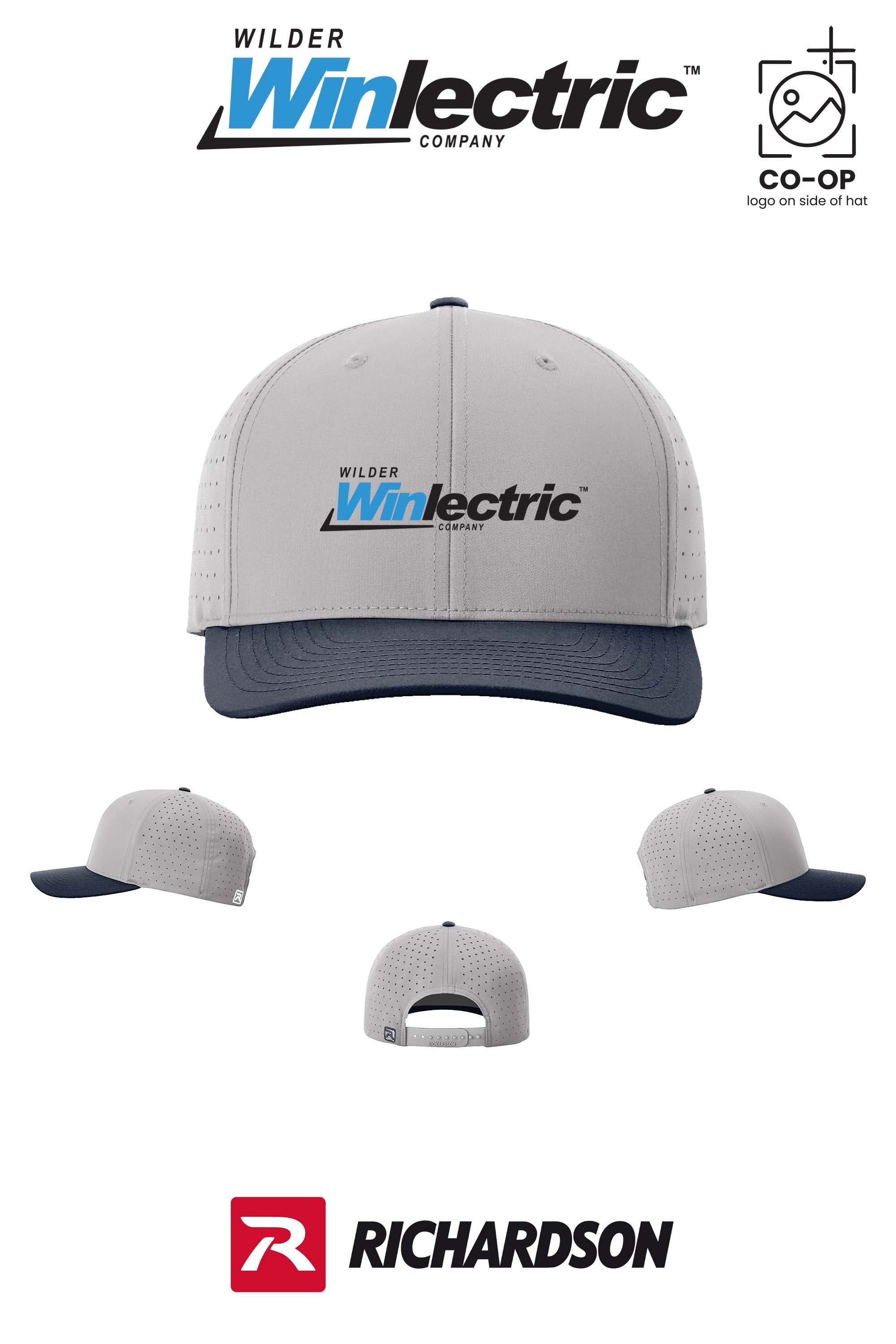 Richardson 632 Laser Perf R-Flex Snapback - Wilder Winlectric