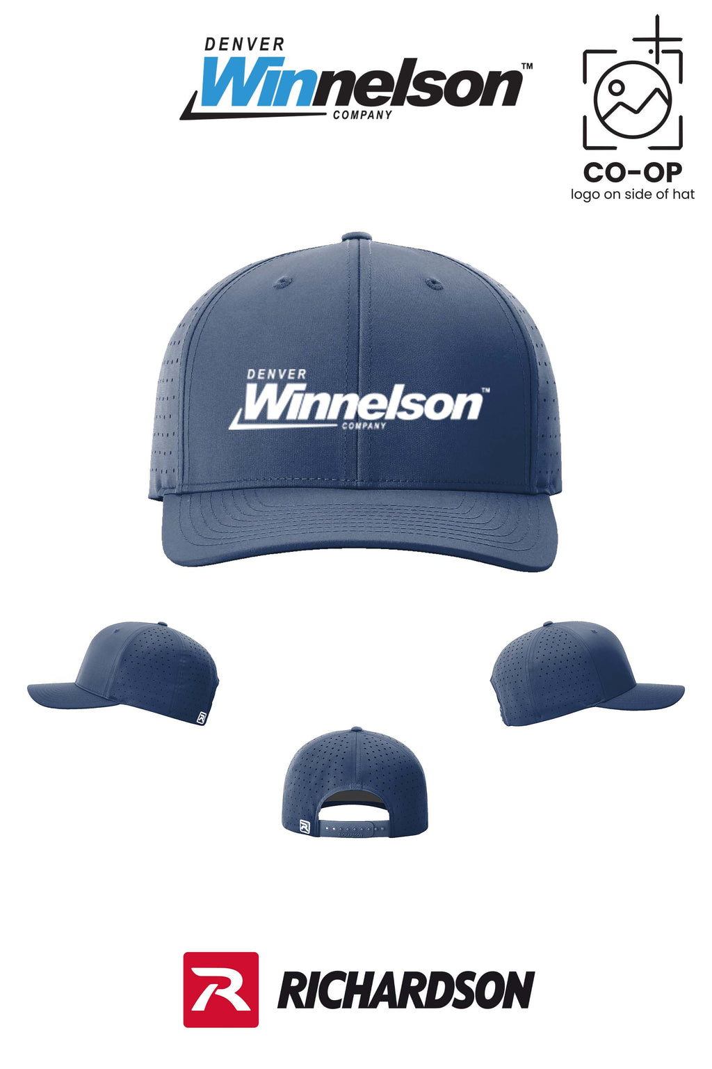 Richardson 632 Laser Perf R-Flex Snapback - Denver Winnelson