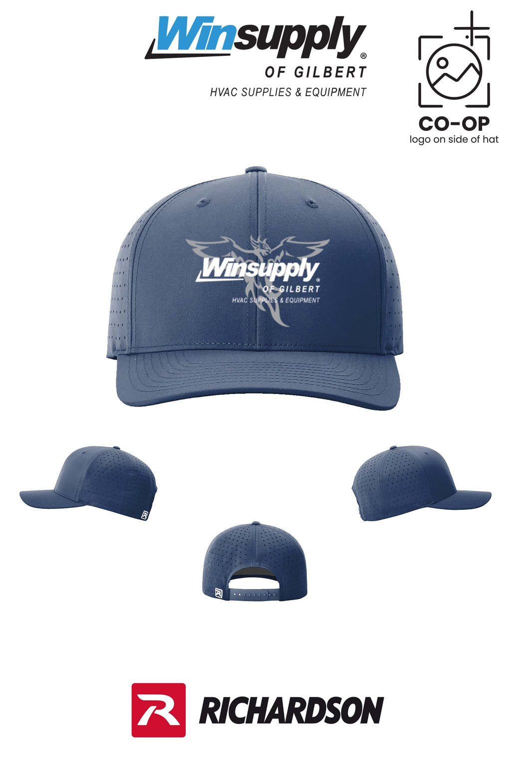 Richardson 632 Laser Perf R-Flex Snapback - Winsupply of Gilbert