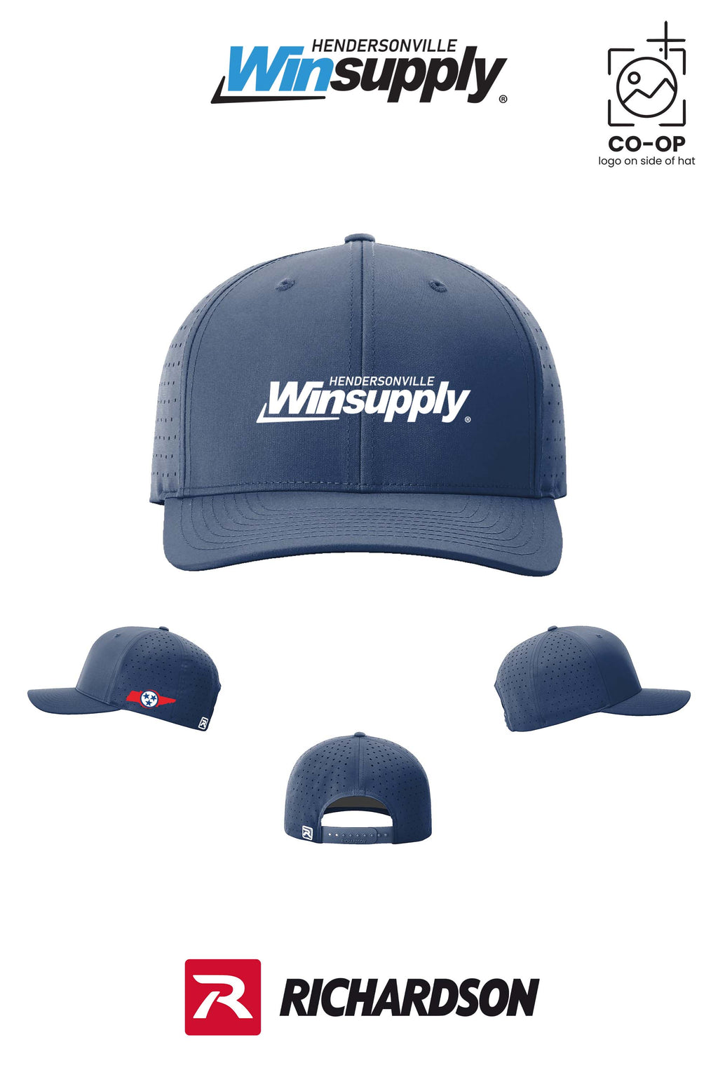 Richardson 632 Laser Perf R-Flex Snapback - Winsupply of Hendersonville