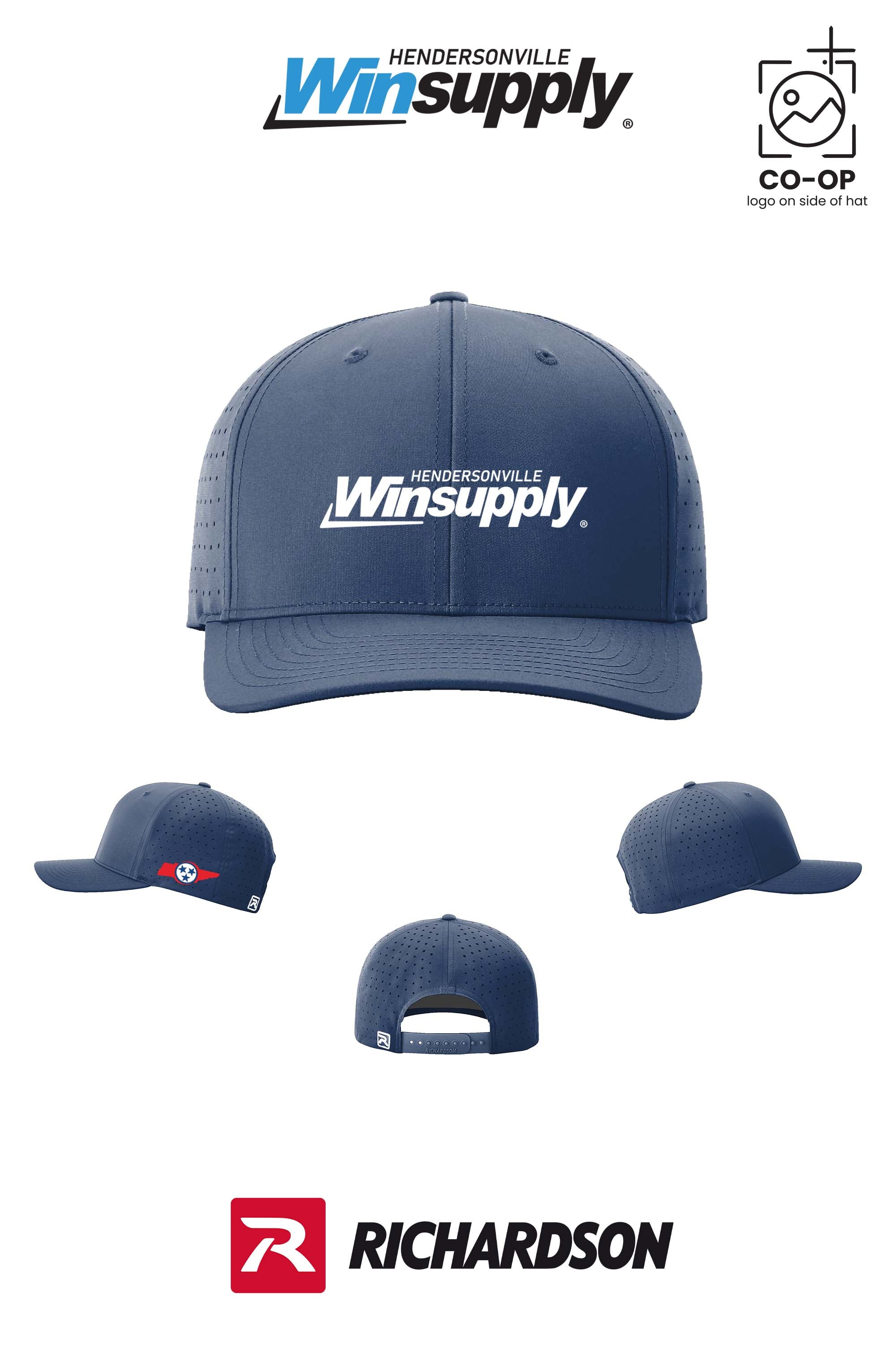 Richardson 632 Laser Perf R-Flex Snapback - Winsupply of Hendersonville