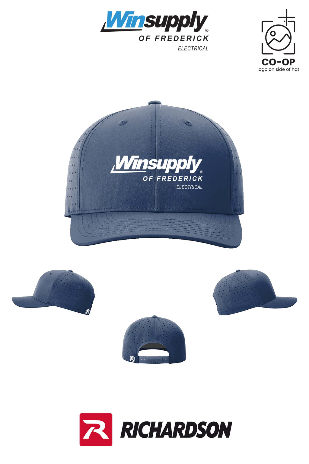 Richardson 632 Laser Perf R-Flex Snapback - Winsupply of Frederick