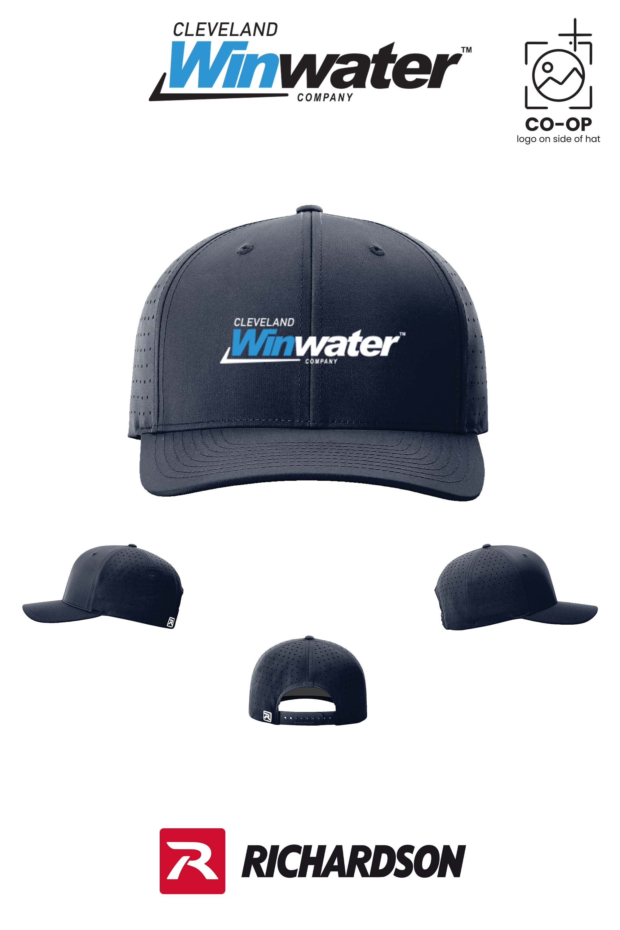 Richardson 632 Laser Perf R-Flex Snapback - Winwater of Cleveland