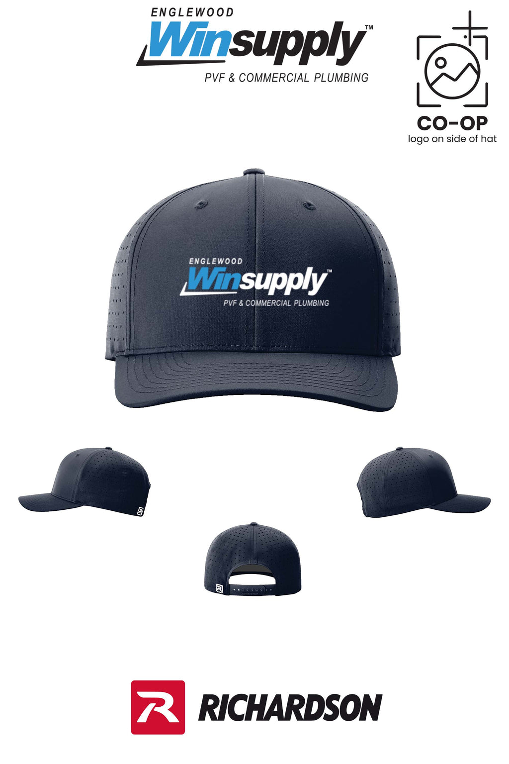 Richardson 632 Laser Perf R-Flex Snapback - Englewood Winsupply