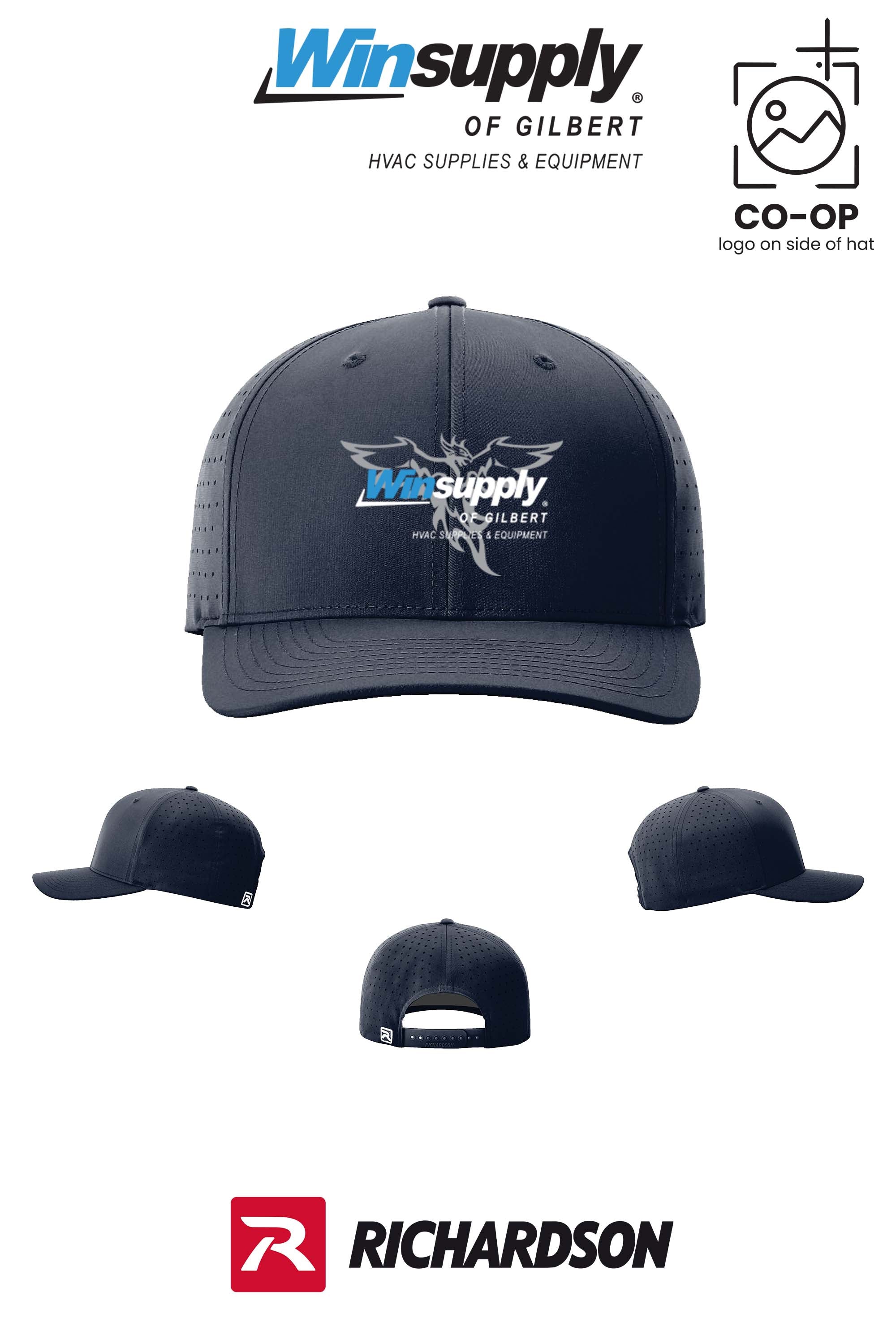 Richardson 632 Laser Perf R-Flex Snapback - Winsupply of Gilbert