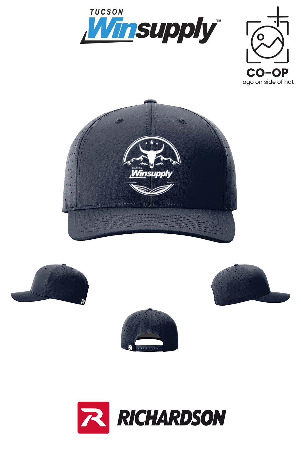 Richardson 632 Laser Perf R-Flex Snapback - Winsupply Tucson AZ