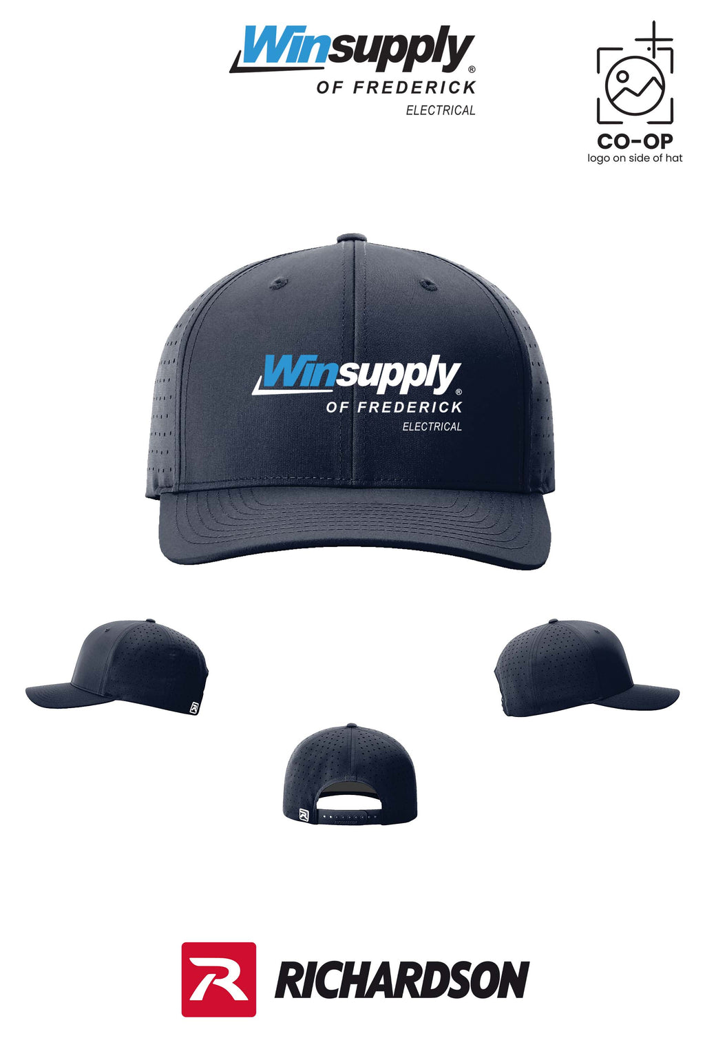 Richardson 632 Laser Perf R-Flex Snapback - Winsupply of Frederick