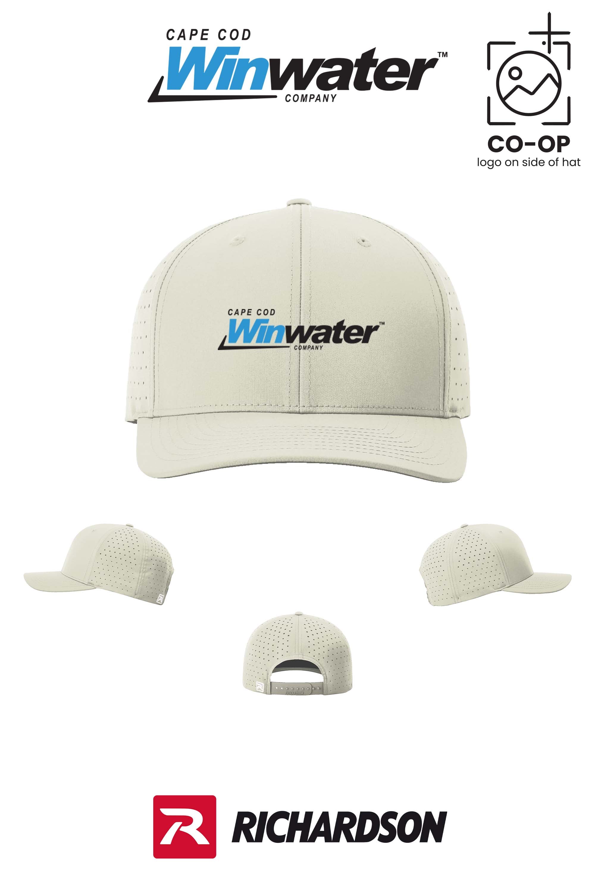 Richardson 632 Laser Perf R-Flex Snapback - Winwater Cape Cod