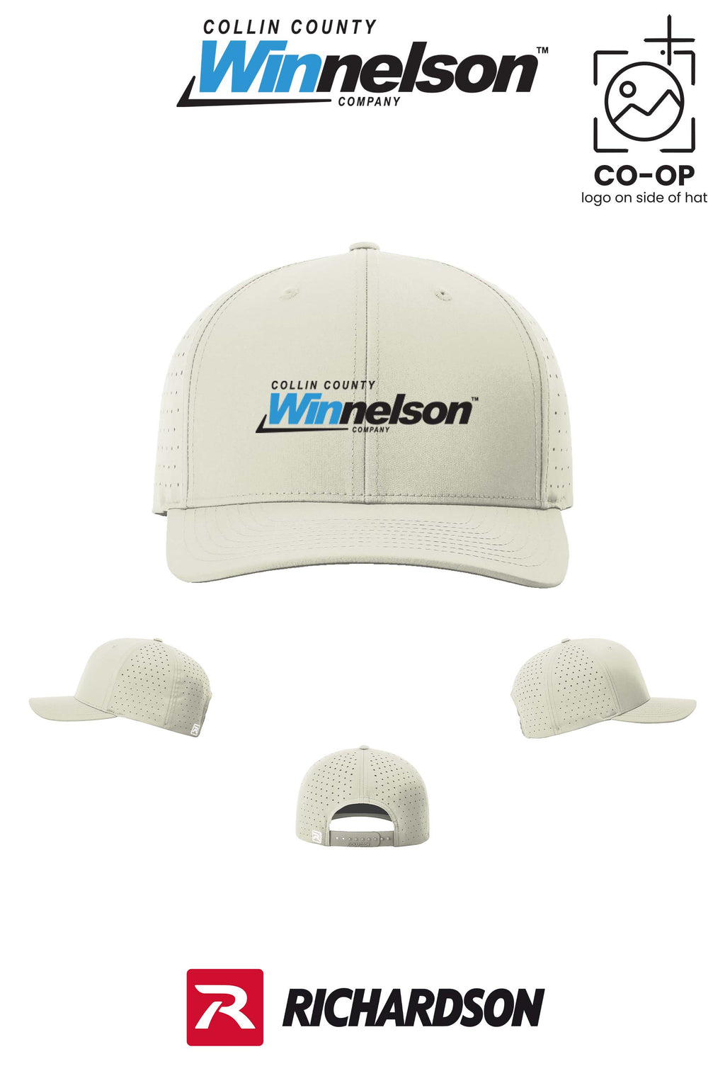 Richardson 632 Laser Perf R-Flex Snapback - Collin County Winnelson