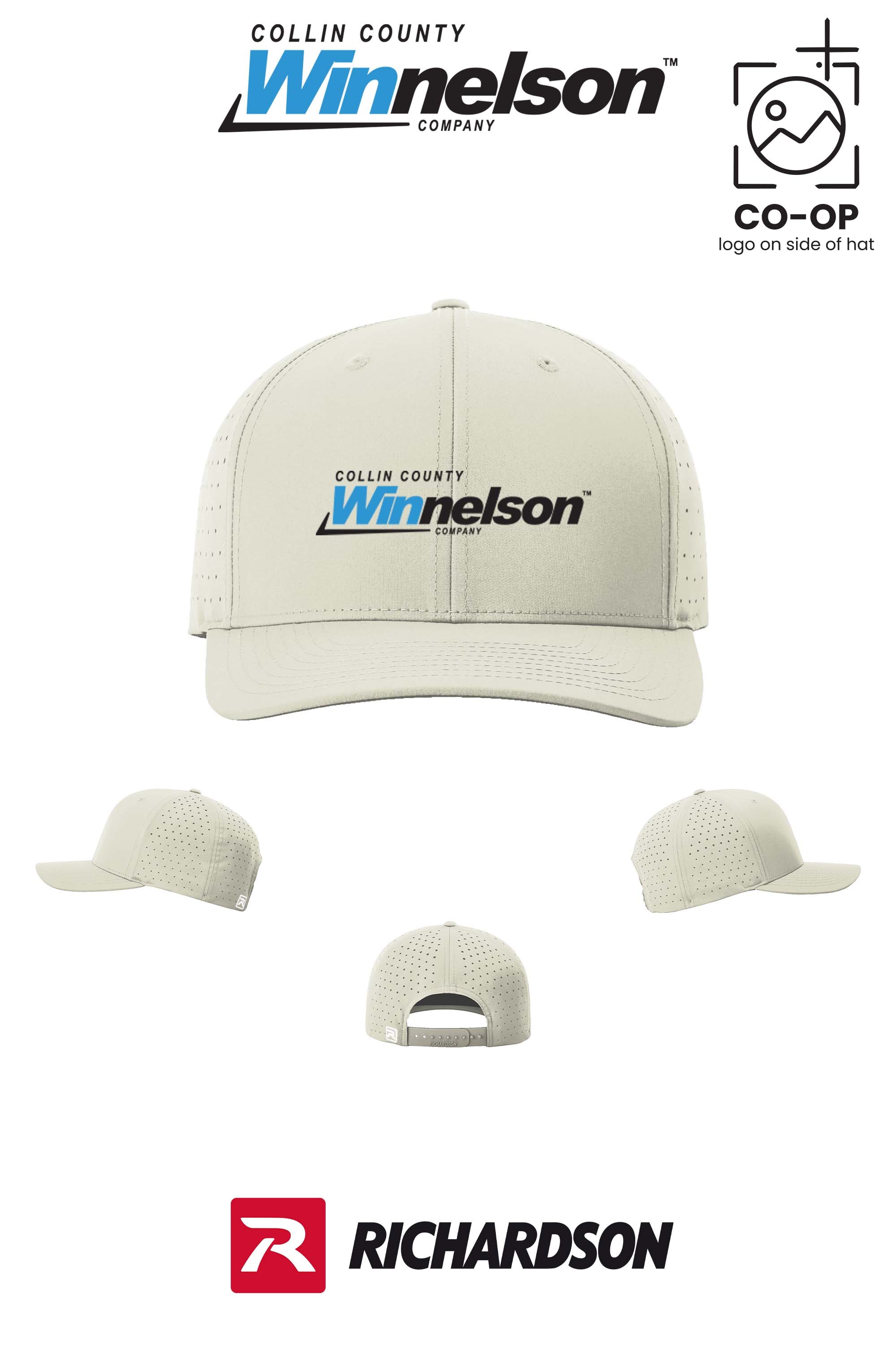 Richardson 632 Laser Perf R-Flex Snapback - Collin County Winnelson
