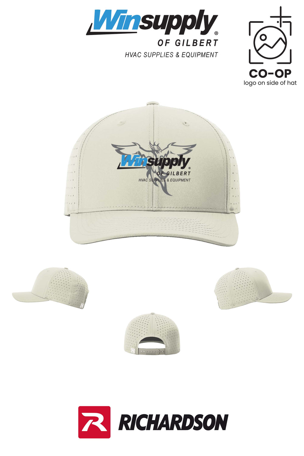 Richardson 632 Laser Perf R-Flex Snapback - Winsupply of Gilbert