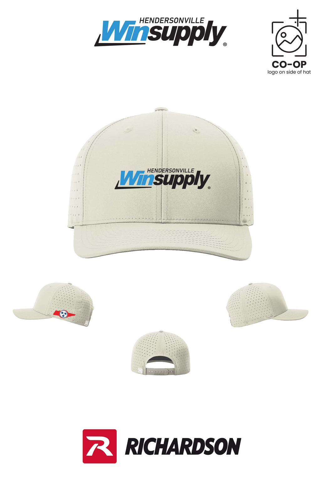 Richardson 632 Laser Perf R-Flex Snapback - Winsupply of Hendersonville