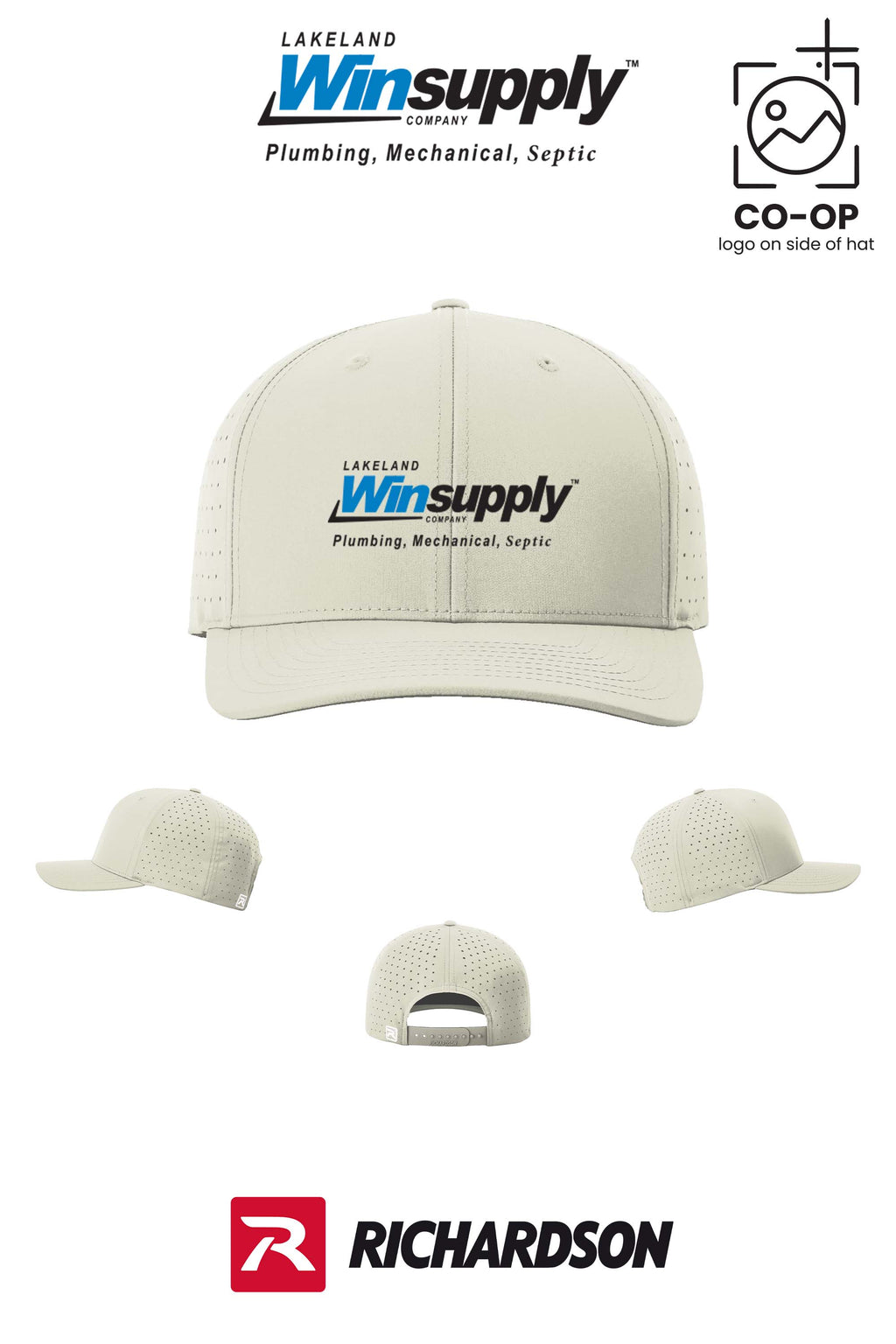 Richardson 632 Laser Perf R-Flex Snapback - Lakeland Winsupply
