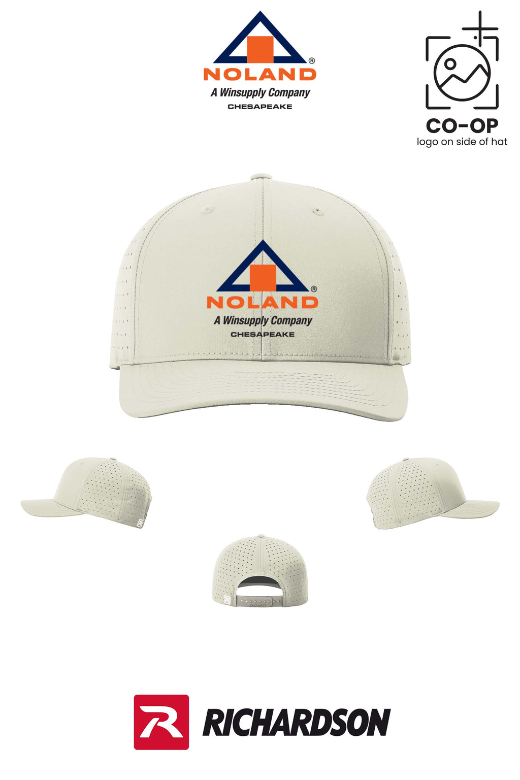 Richardson 632 Laser Perf R-Flex Snapback - Noland Company Chesapeake