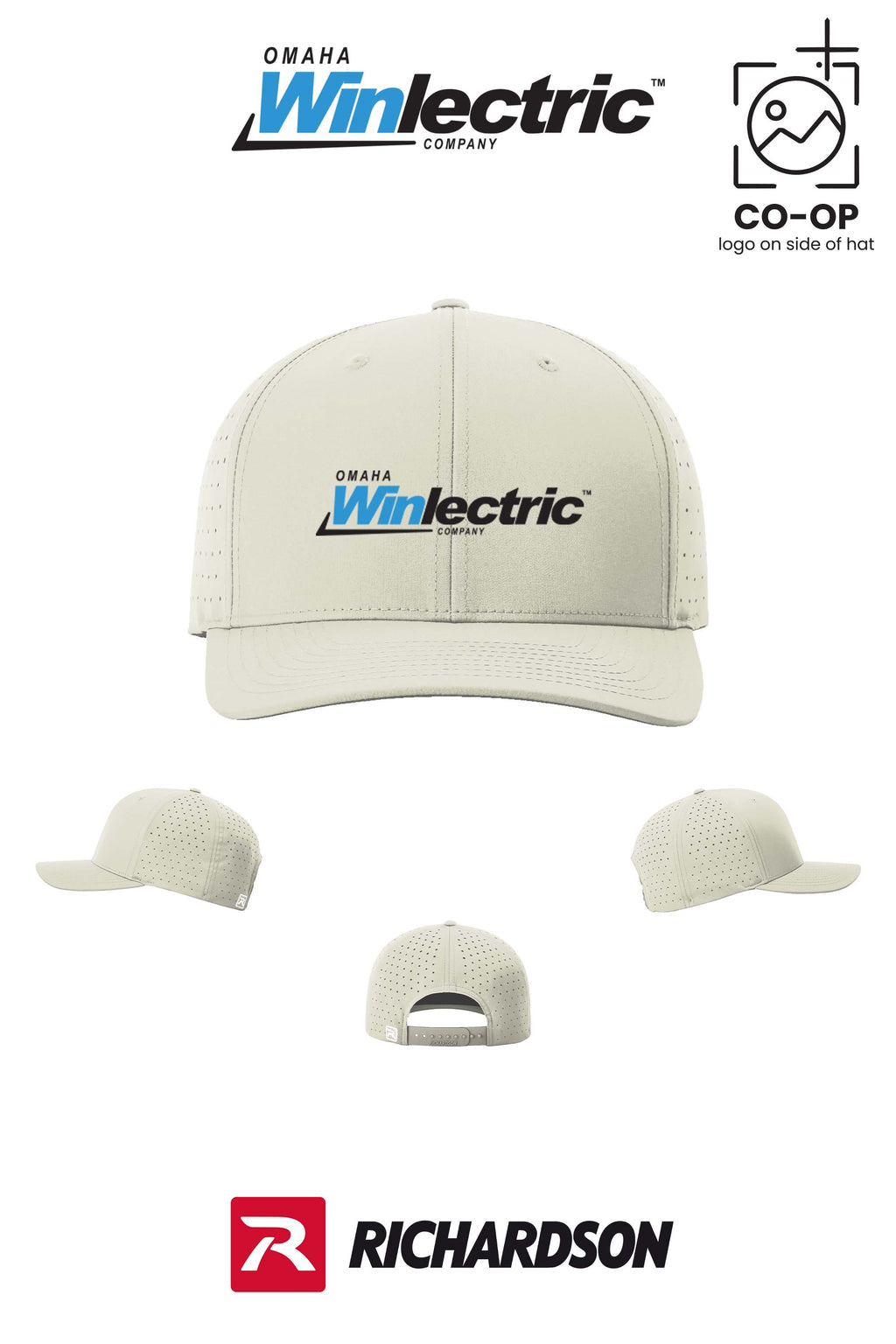 Richardson 632 Laser Perf R-Flex Snapback - Omaha Winlectric
