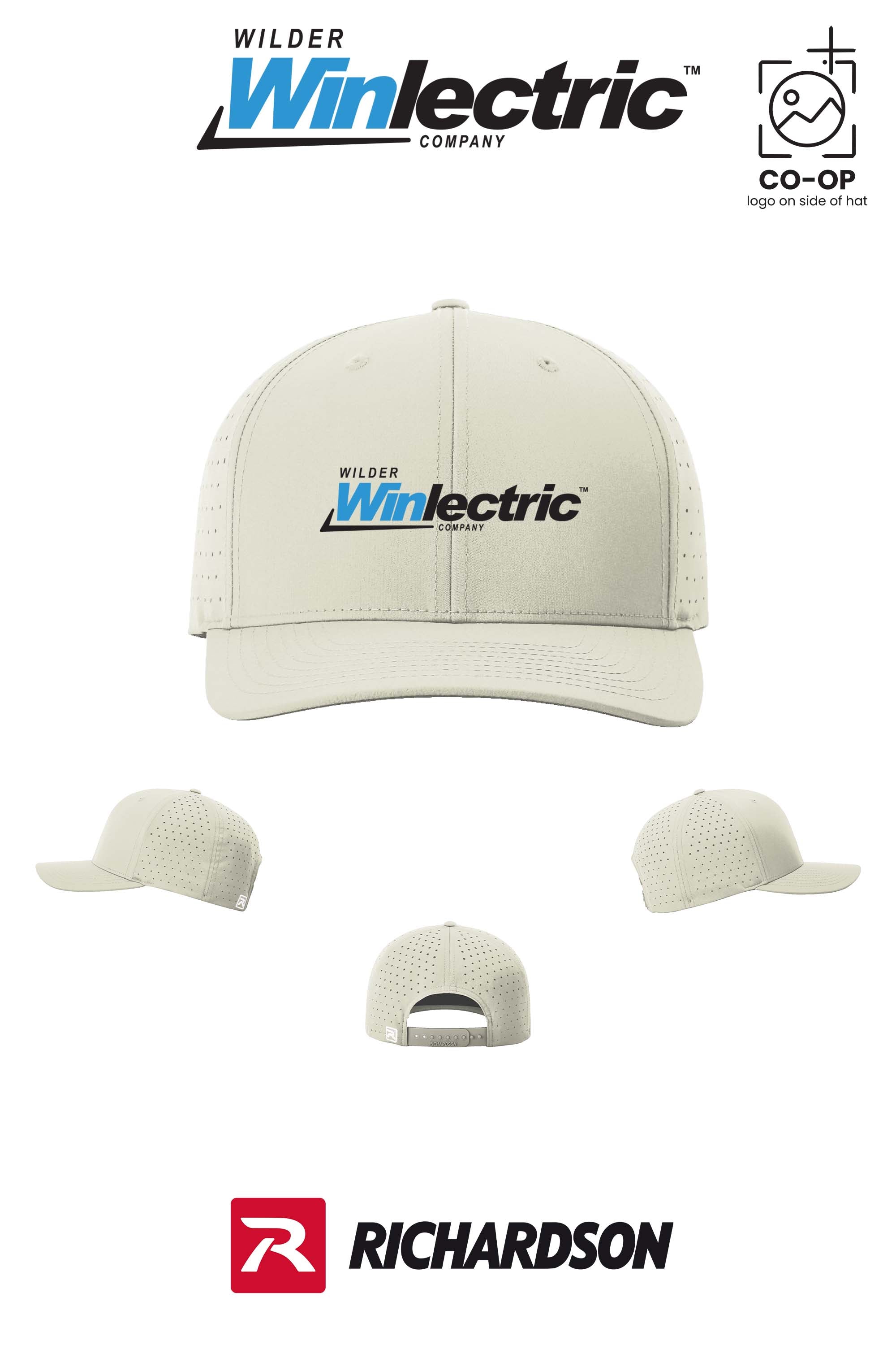 Richardson 632 Laser Perf R-Flex Snapback - Wilder Winlectric