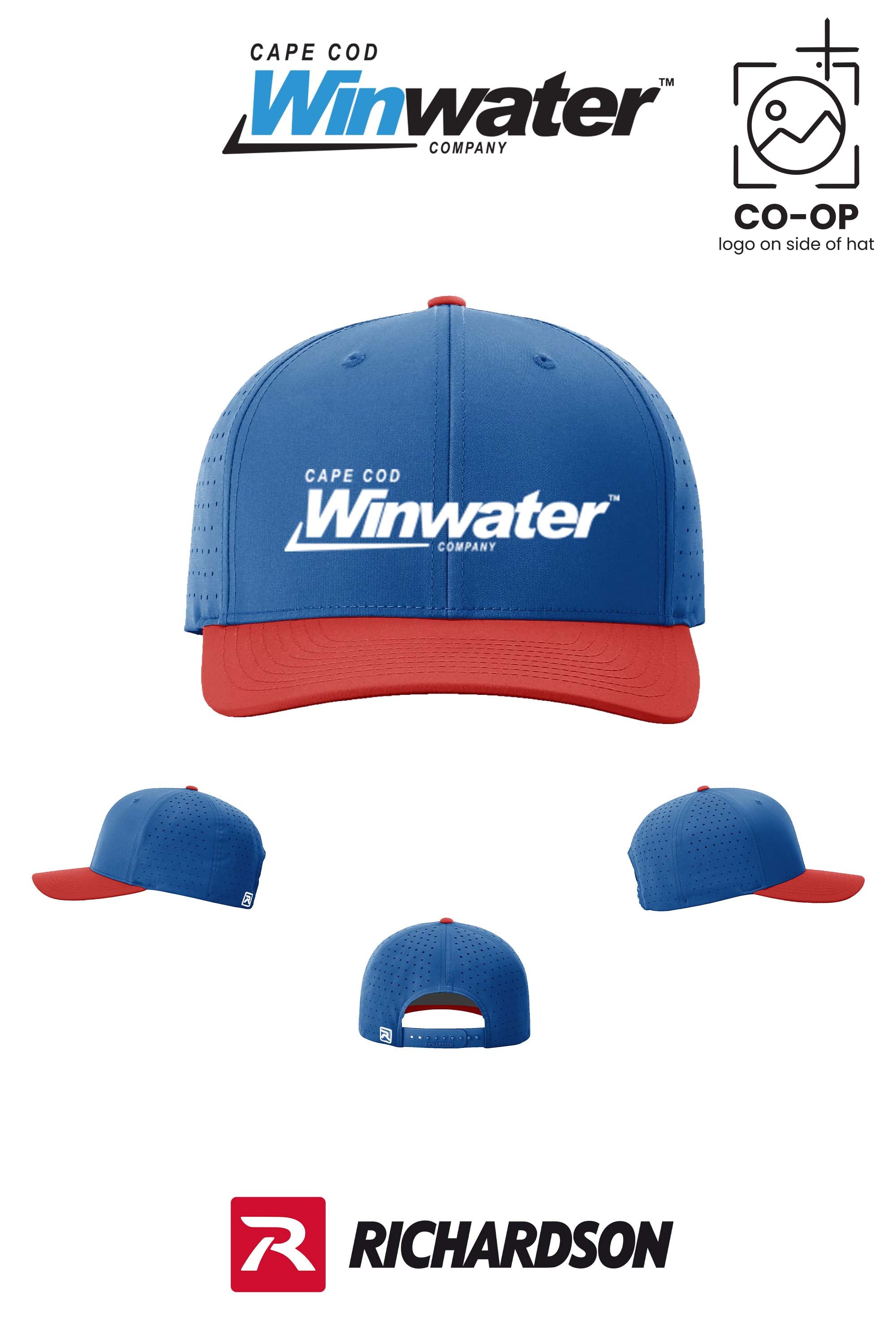 Richardson 632 Laser Perf R-Flex Snapback - Winwater Cape Cod