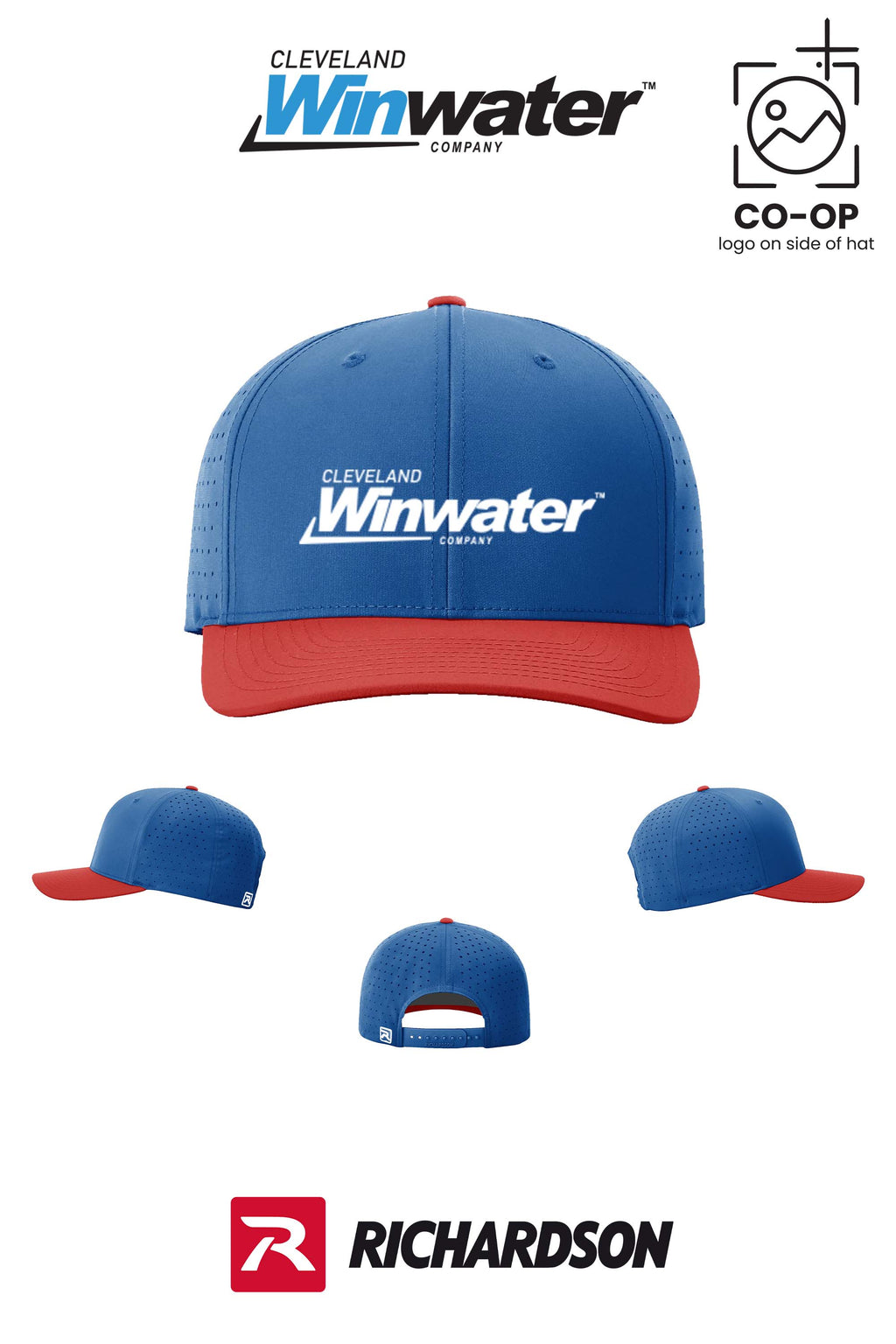 Richardson 632 Laser Perf R-Flex Snapback - Winwater of Cleveland