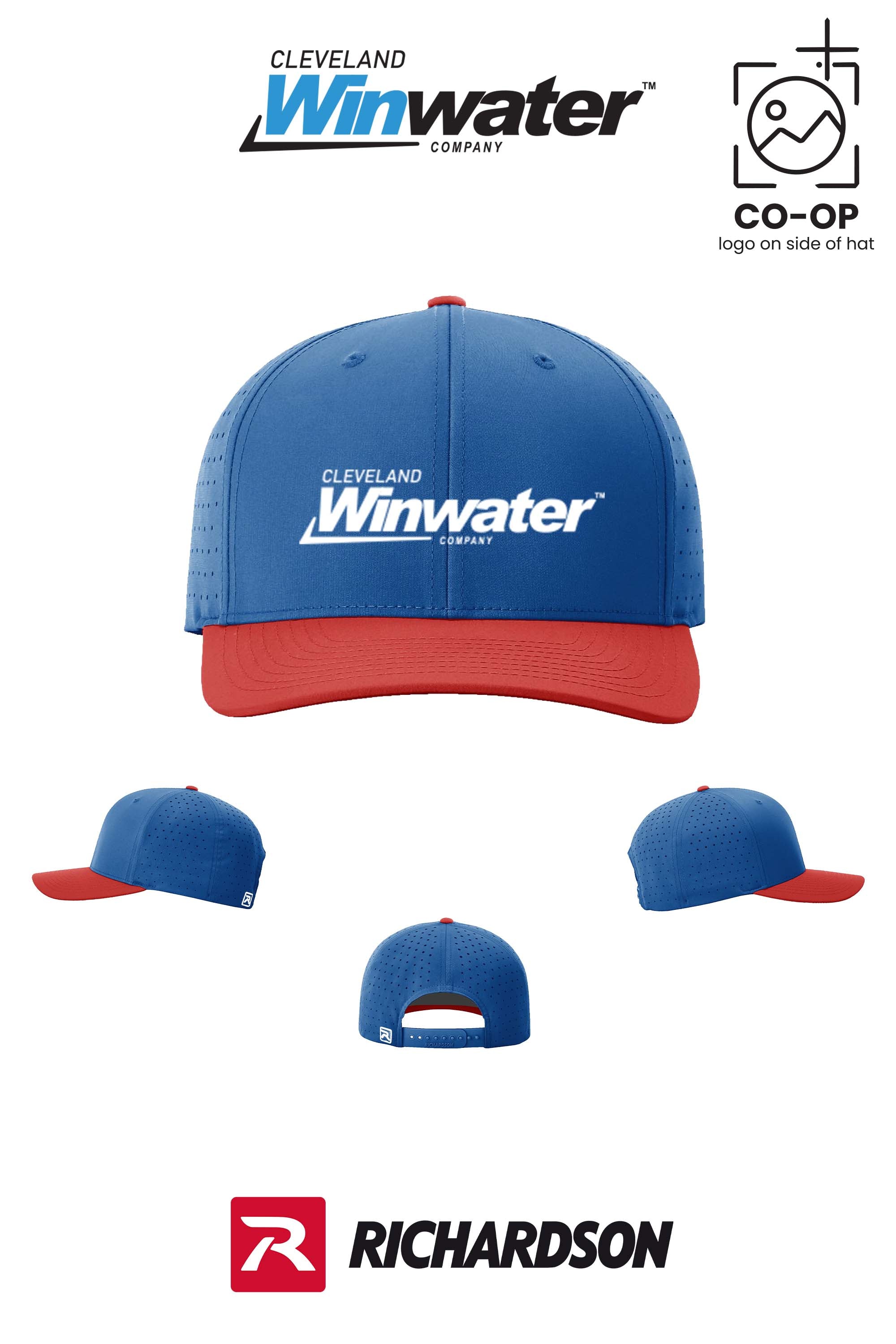 Richardson 632 Laser Perf R-Flex Snapback - Winwater of Cleveland