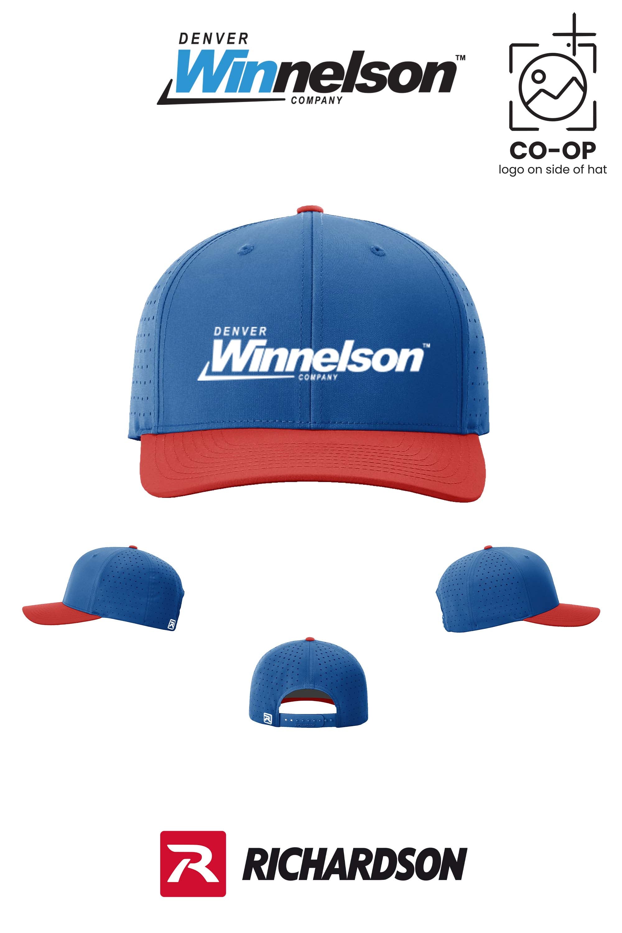 Richardson 632 Laser Perf R-Flex Snapback - Denver Winnelson